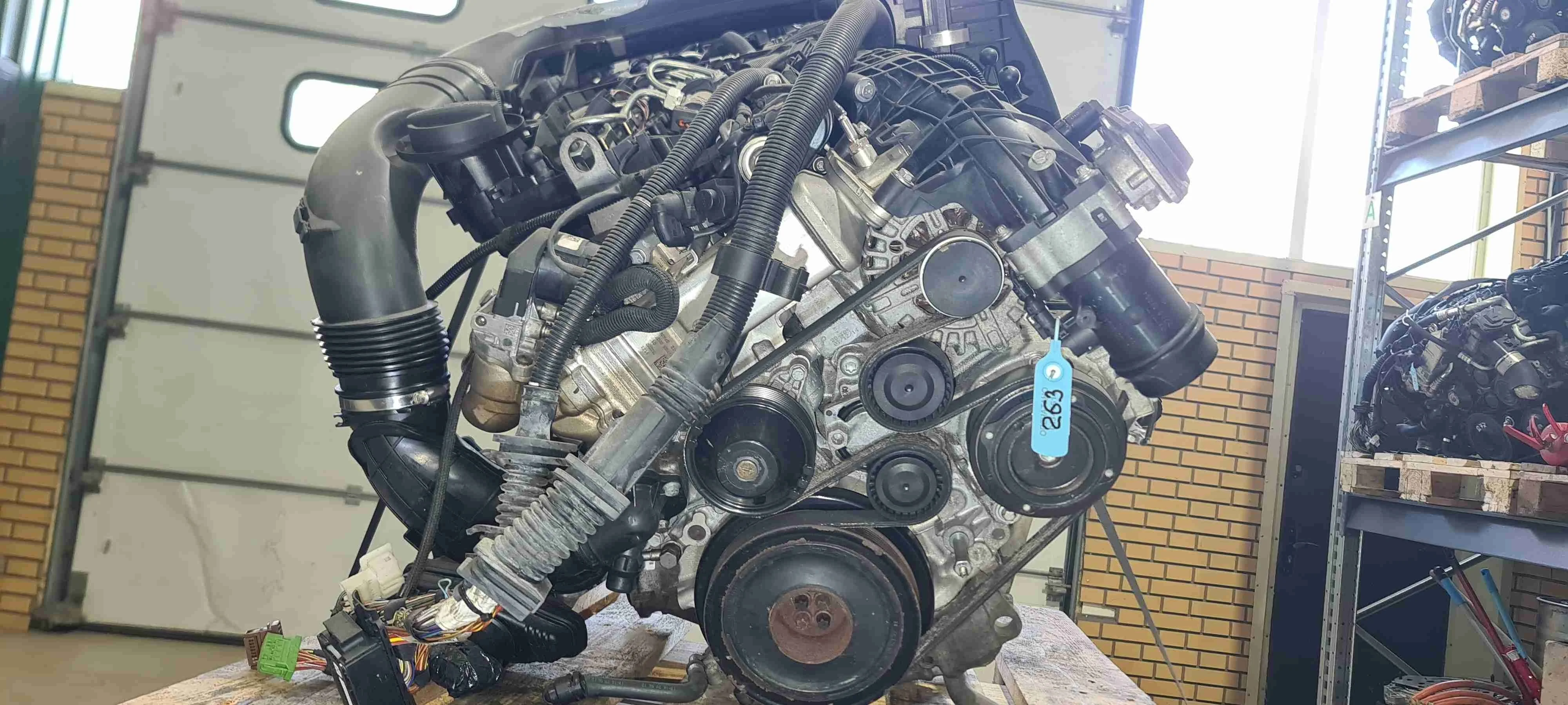 Двигатель BMW F15 (2013—2018)  11002289219; N57D30A N57D30A