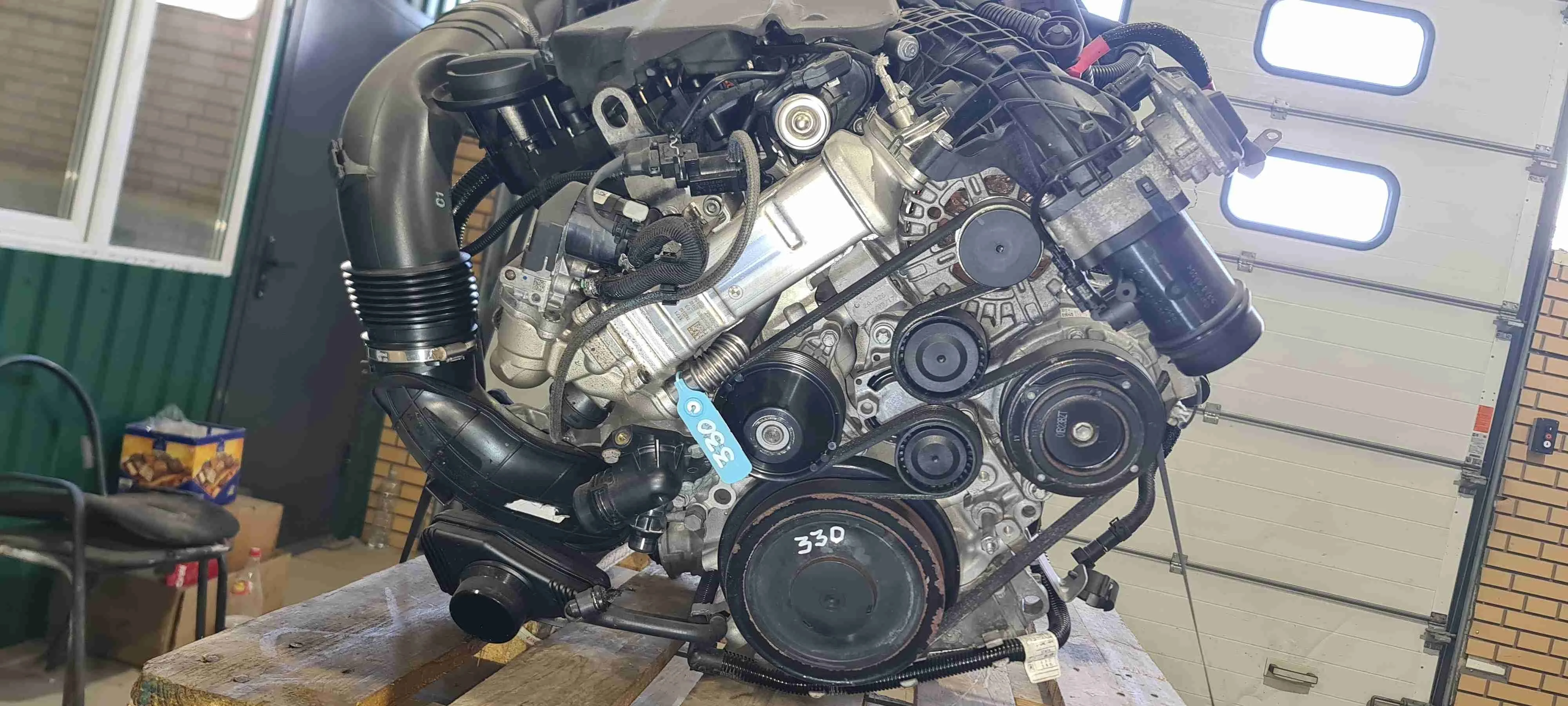 Двигатель BMW F15 (2013—2018)  11002454608; N57D30A N57D30A