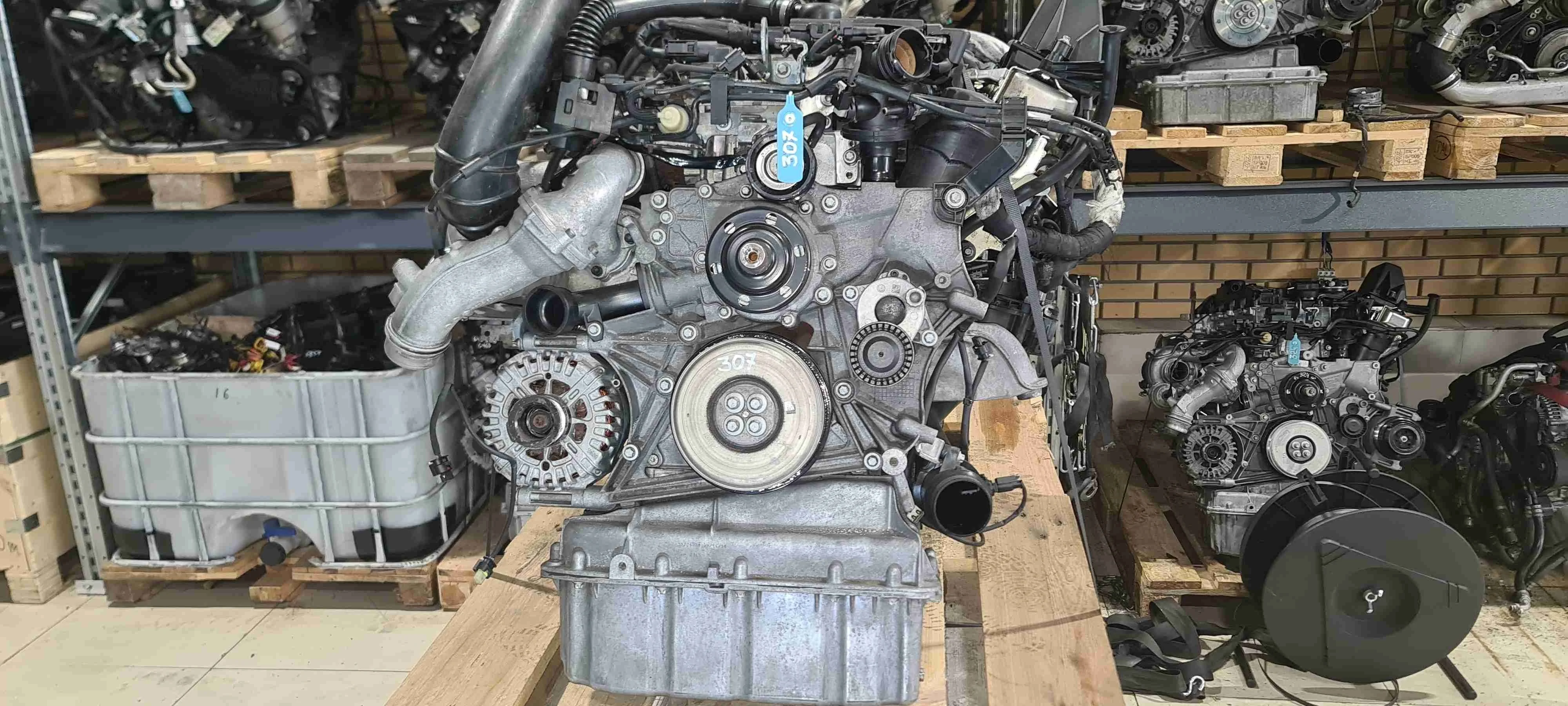 Двигатель Mercedes-Benz W907/910 (2018—2023) A6510105120; 651955 651955