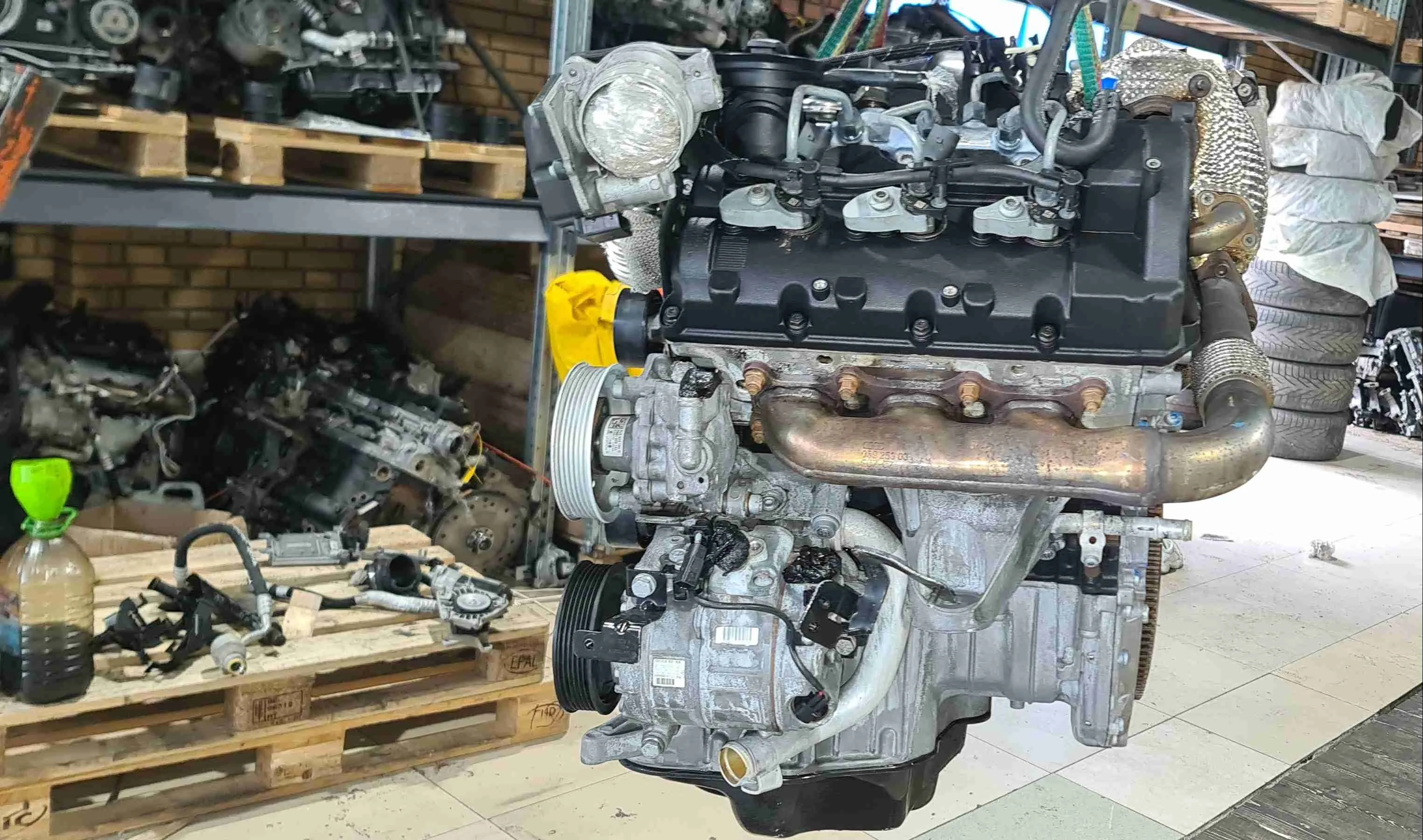 Двигатель Audi 4L рестайлинг (2009—2015)  059100099L; CJM CJM