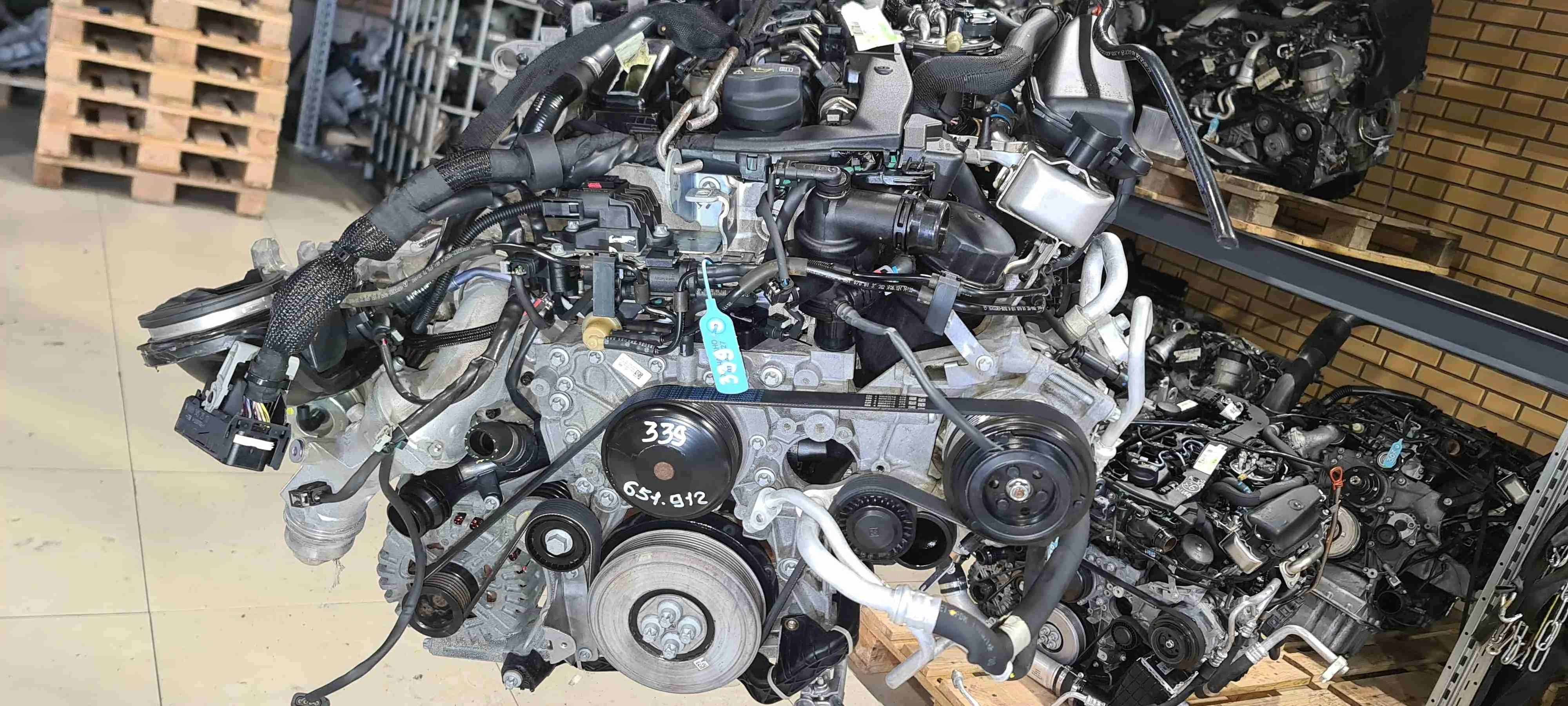 Двигатель Mercedes-Benz X204 рестайлинг (2012—2015) A6510109418; 651912 651912