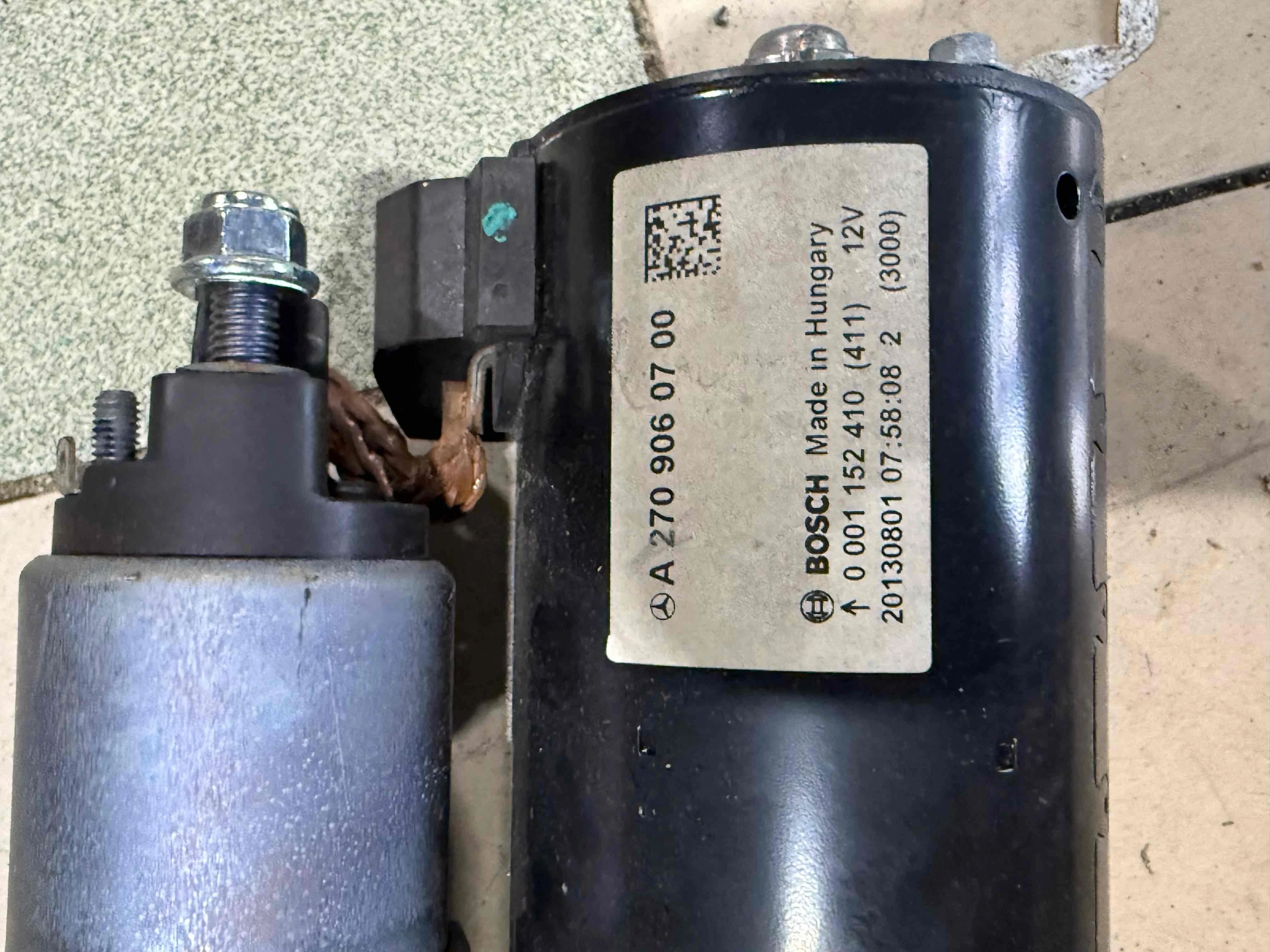 Стартер Mercedes-Benz W176 рестайлинг (2015—2018) A2709060700
270920