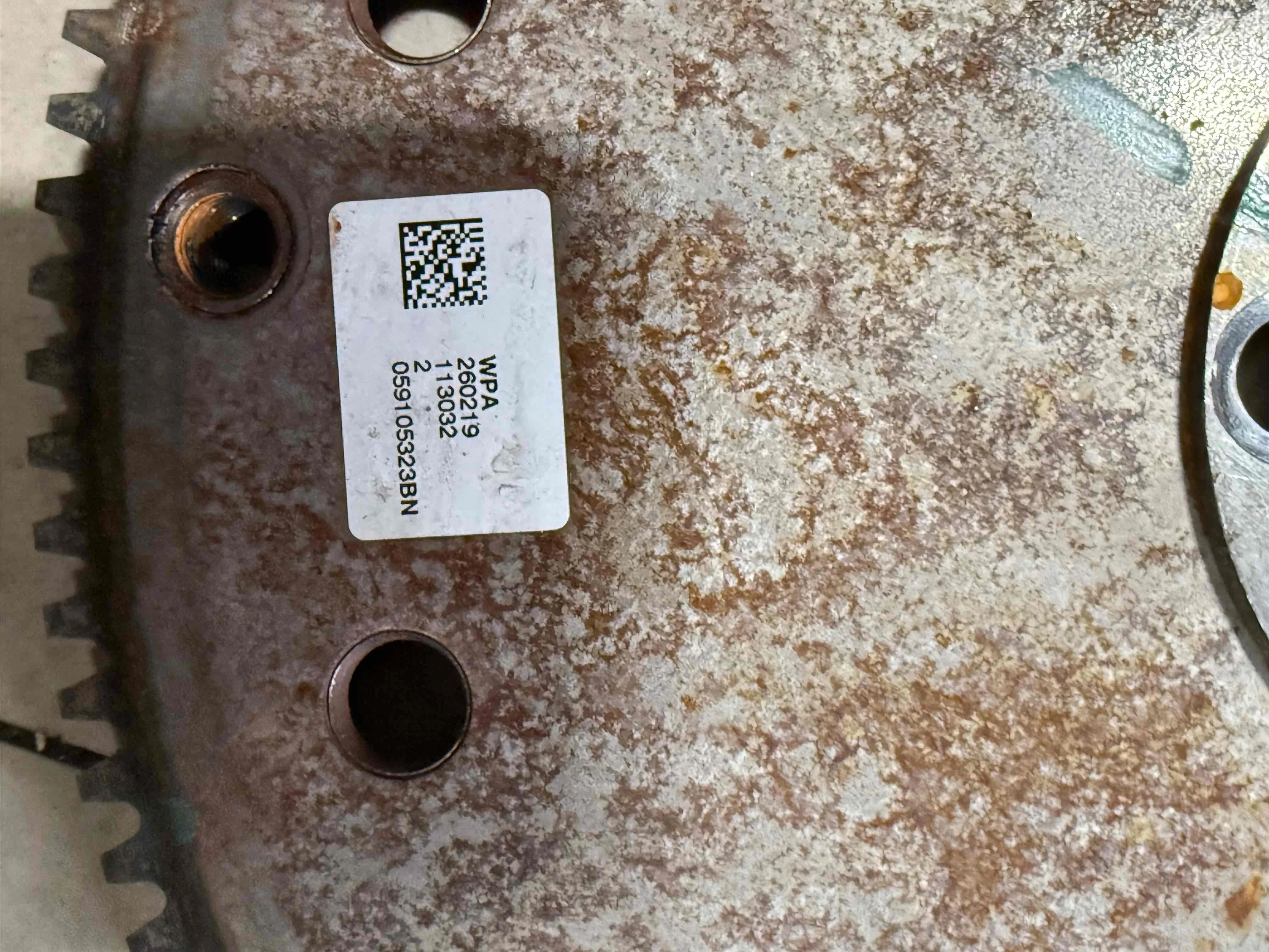 Маховик Volkswagen I рестайлинг (2016—2023) 059105323BN
 CVM