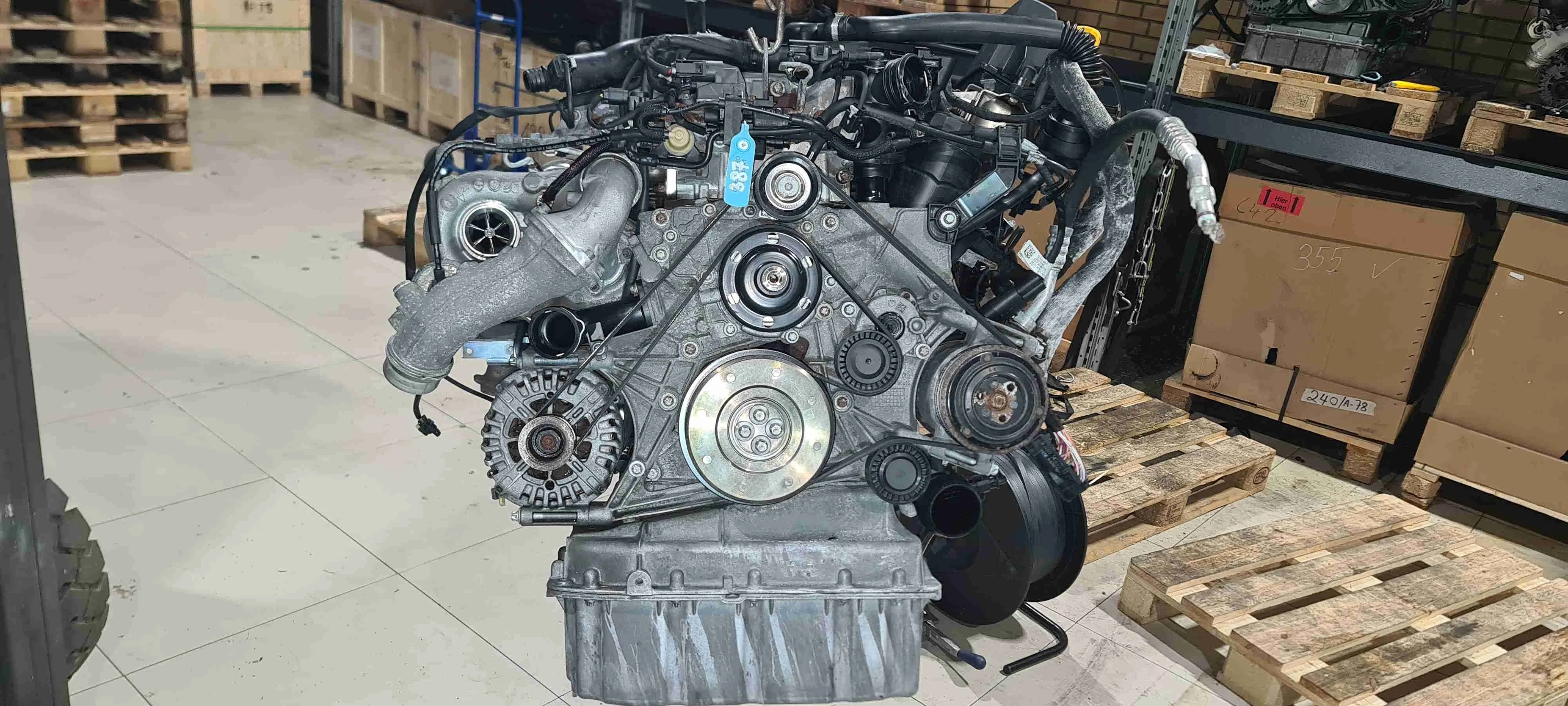 Двигатель Mercedes-Benz W906 (2006—2019) A6510105120; 651955 651955