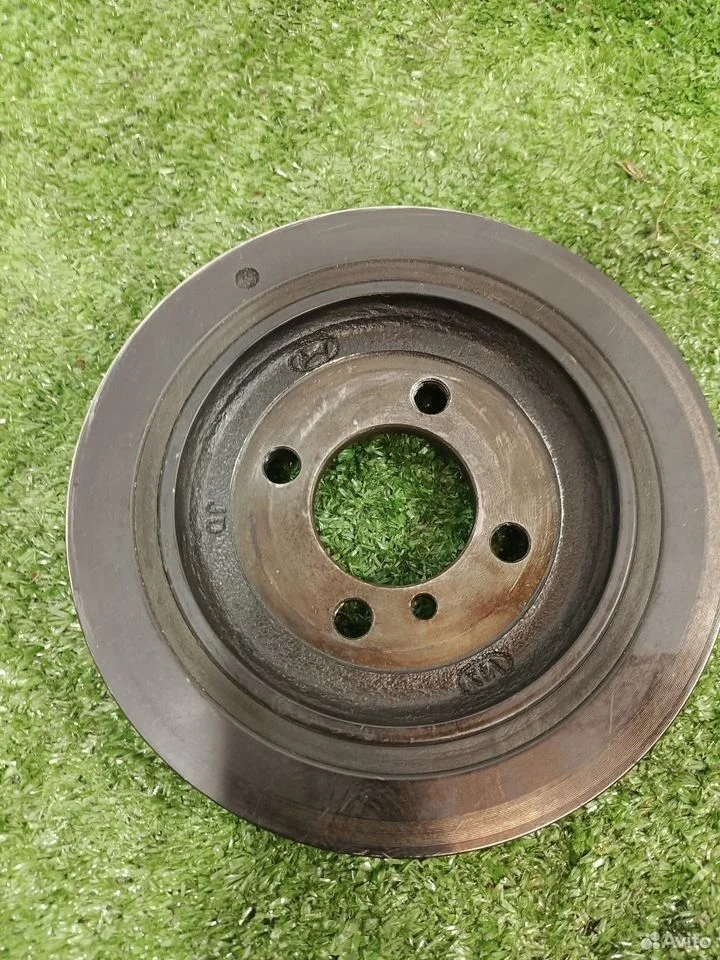 Шкив коленвала Hyundai Santa Fe 2 CM 2.2 D4EB Hyundai / KIA