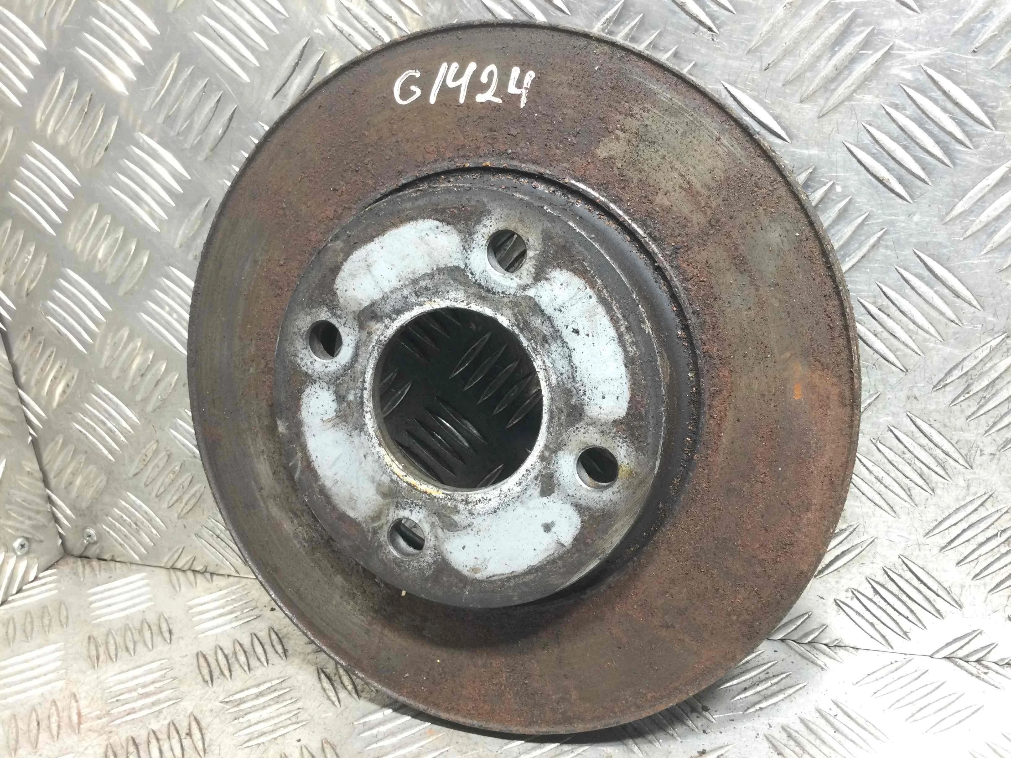 Диск тормозной передний Ford Focus 1 поколение [рестайлинг] (2001-2005) бензин 1.6 i Механика Универсал