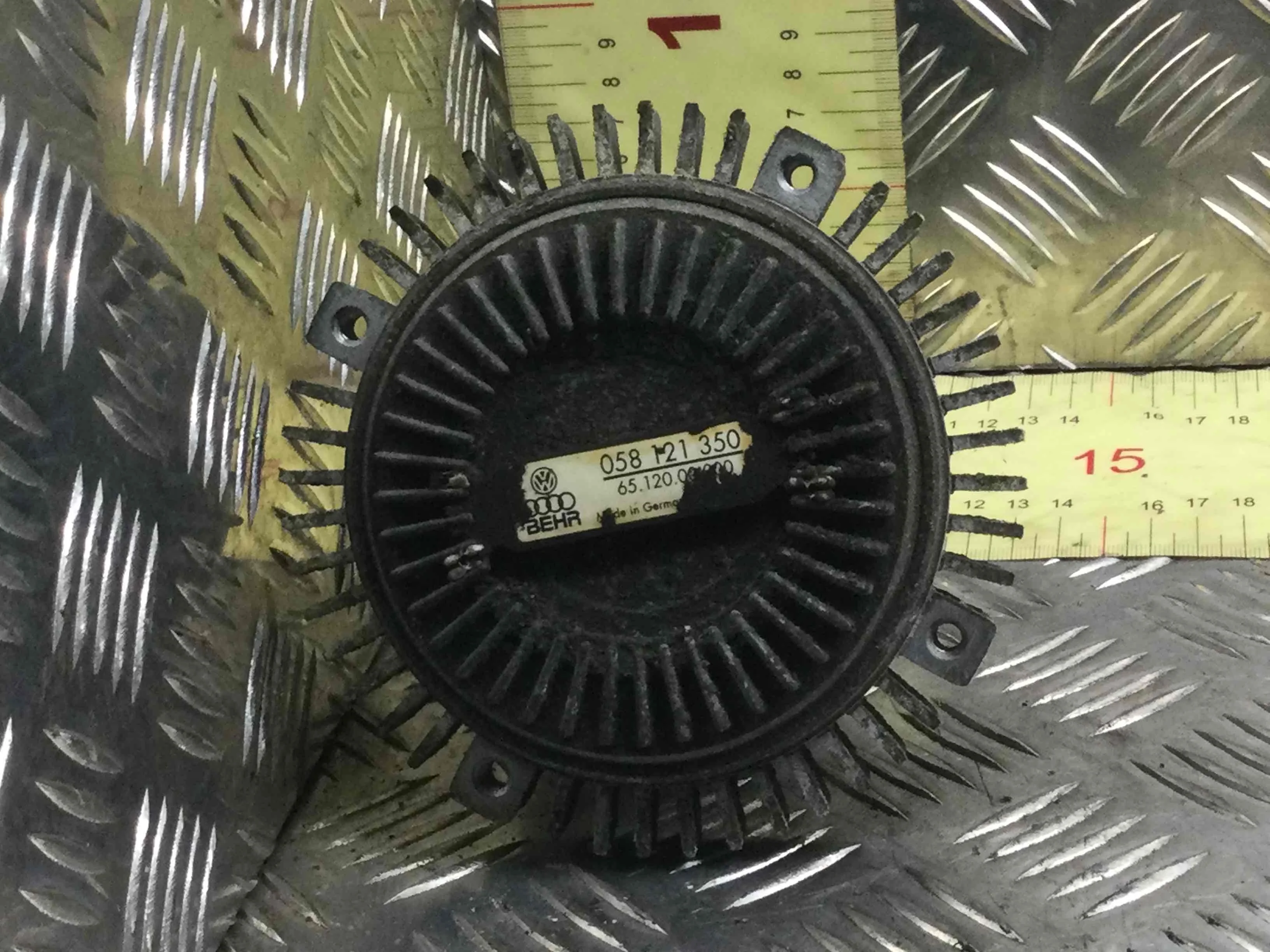 Вискомуфта Audi A4 B5 [рестайлинг] (1999-2001) бензин 1.6 i Механика Седан