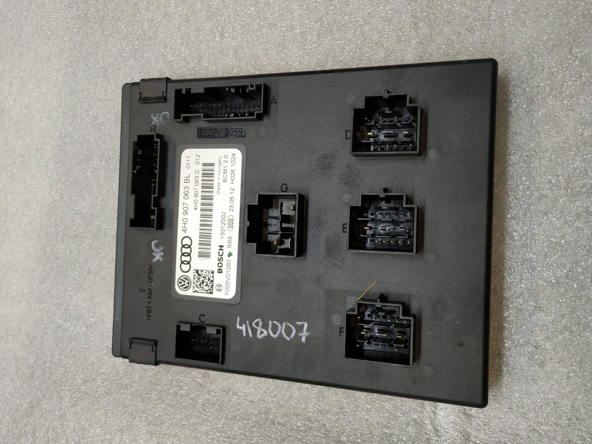 блок комфорта Volkswagen Touareg 2 7P6