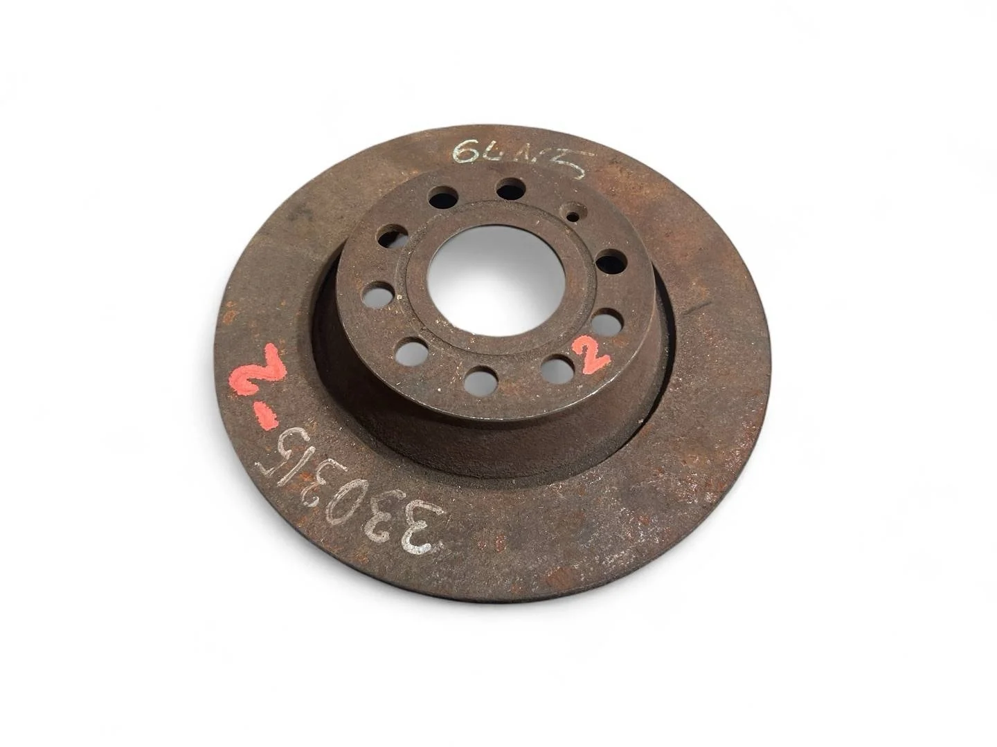 диск тормозной задний Volkswagen Passat B6