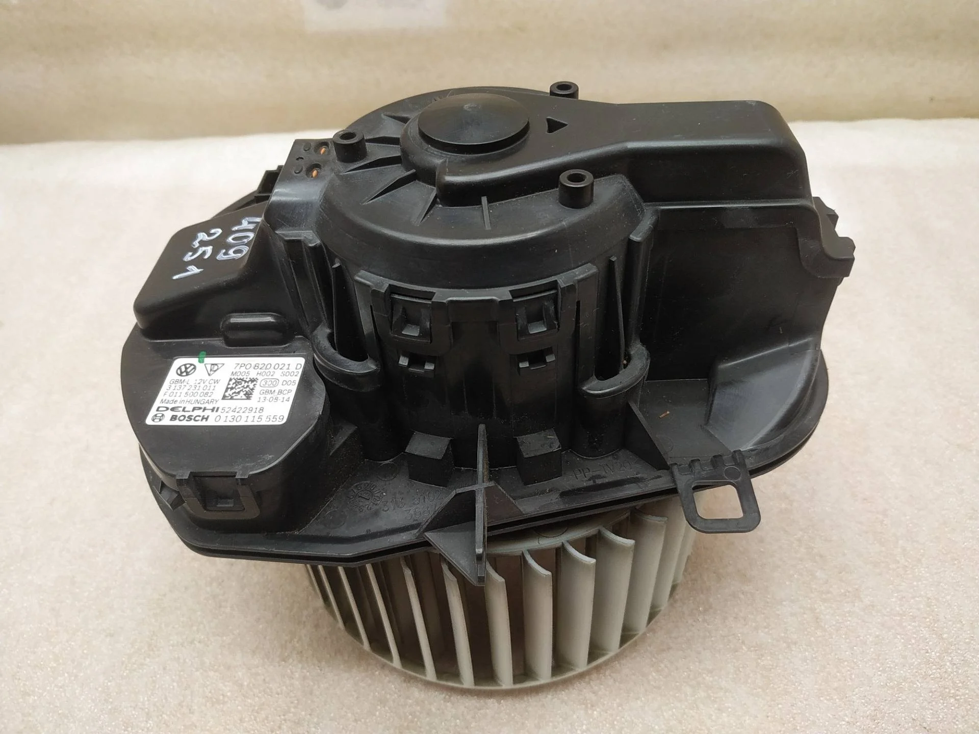 моторчик печки Volkswagen Touareg 2 7P6 2014