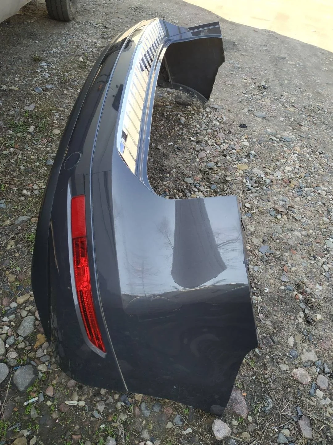 бампер задний Volkswagen Touareg 2 7P6 2013