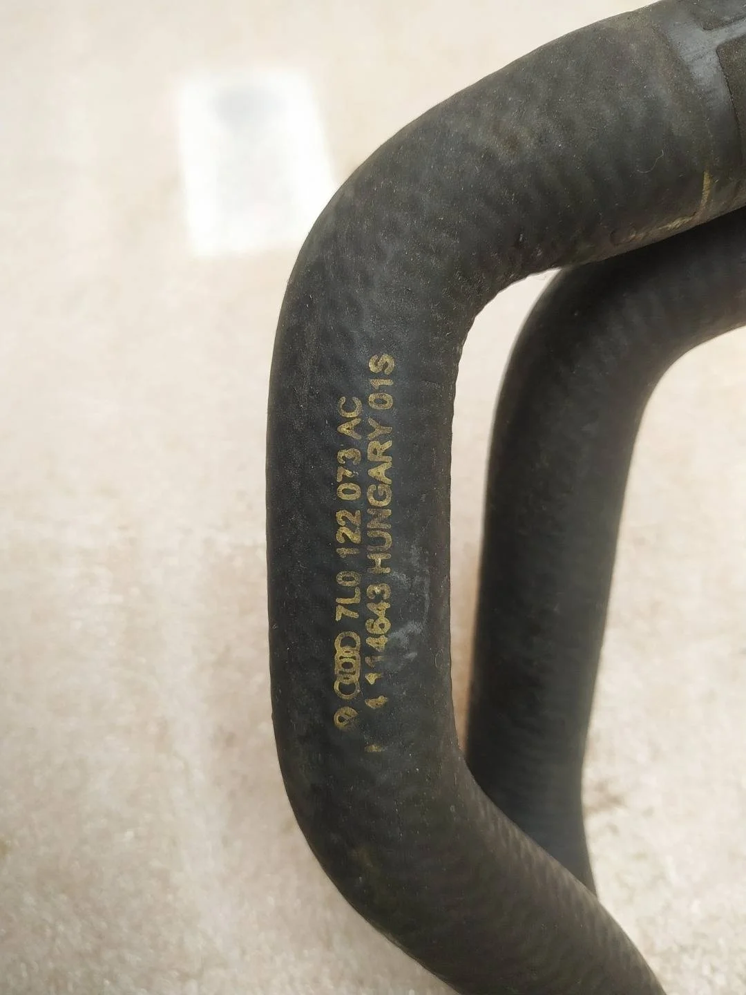 патрубок охлаждения Volkswagen Touareg 7P6 2011