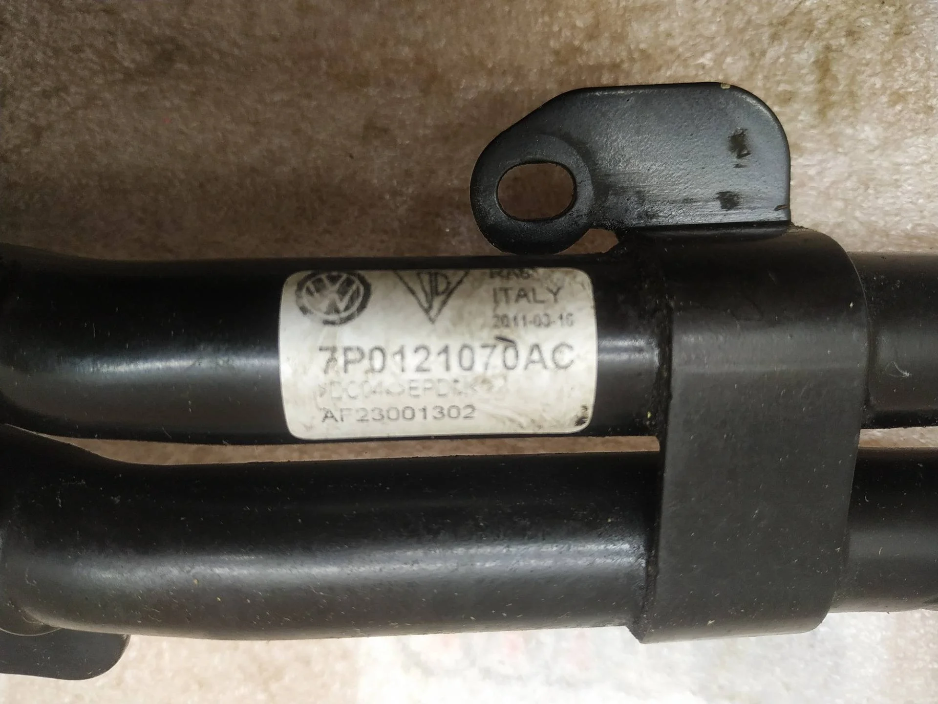 шланг (трубка) АКПП Volkswagen Touareg 2 7P6 2011