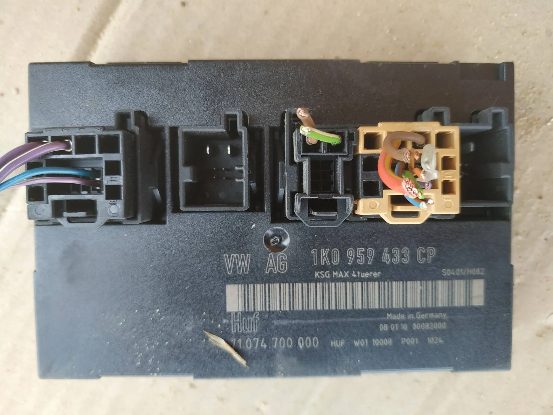 блок комфорта Volkswagen Caddy 3