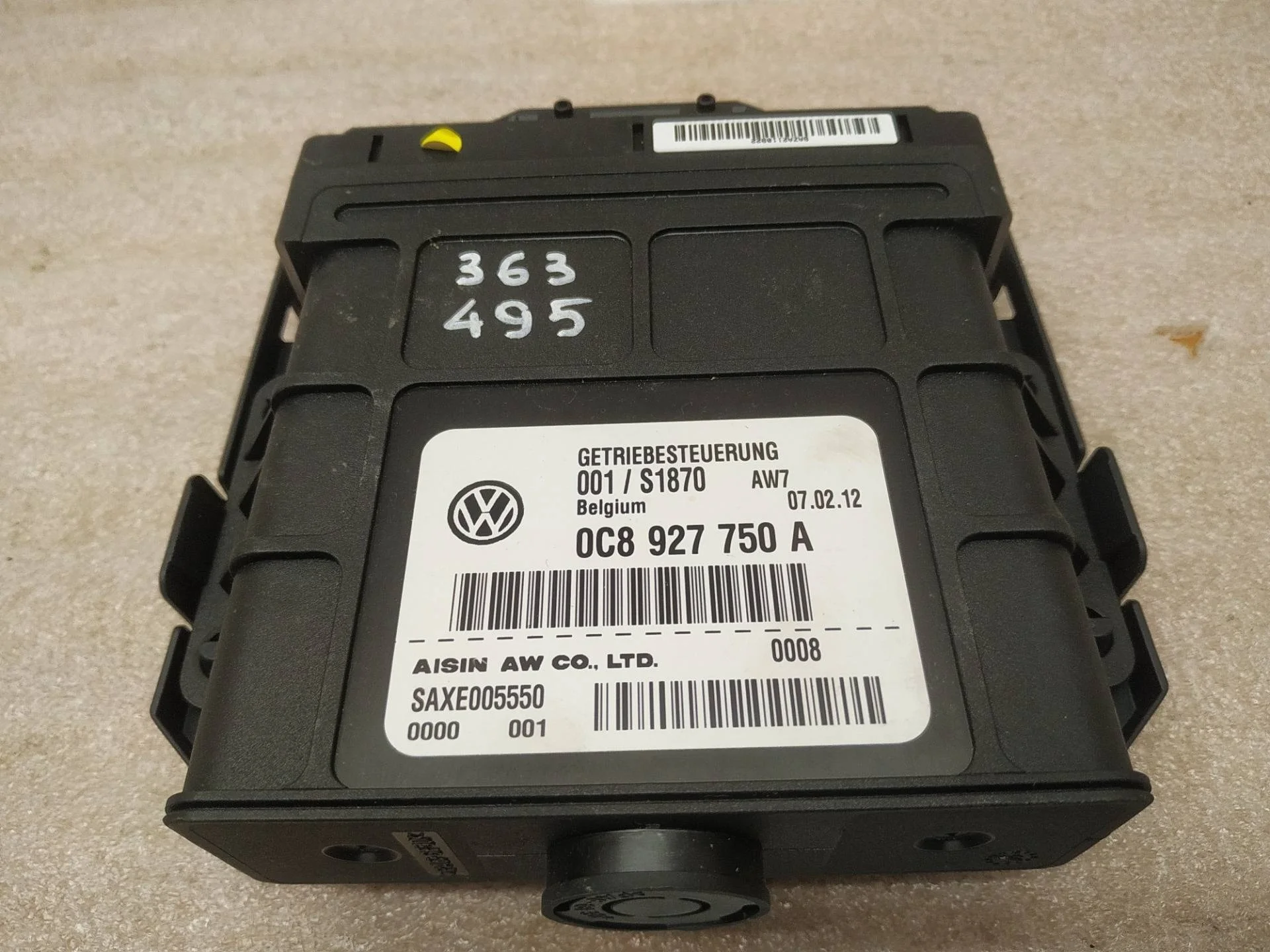 блок управления АКПП Volkswagen Touareg 2 7P6 2012