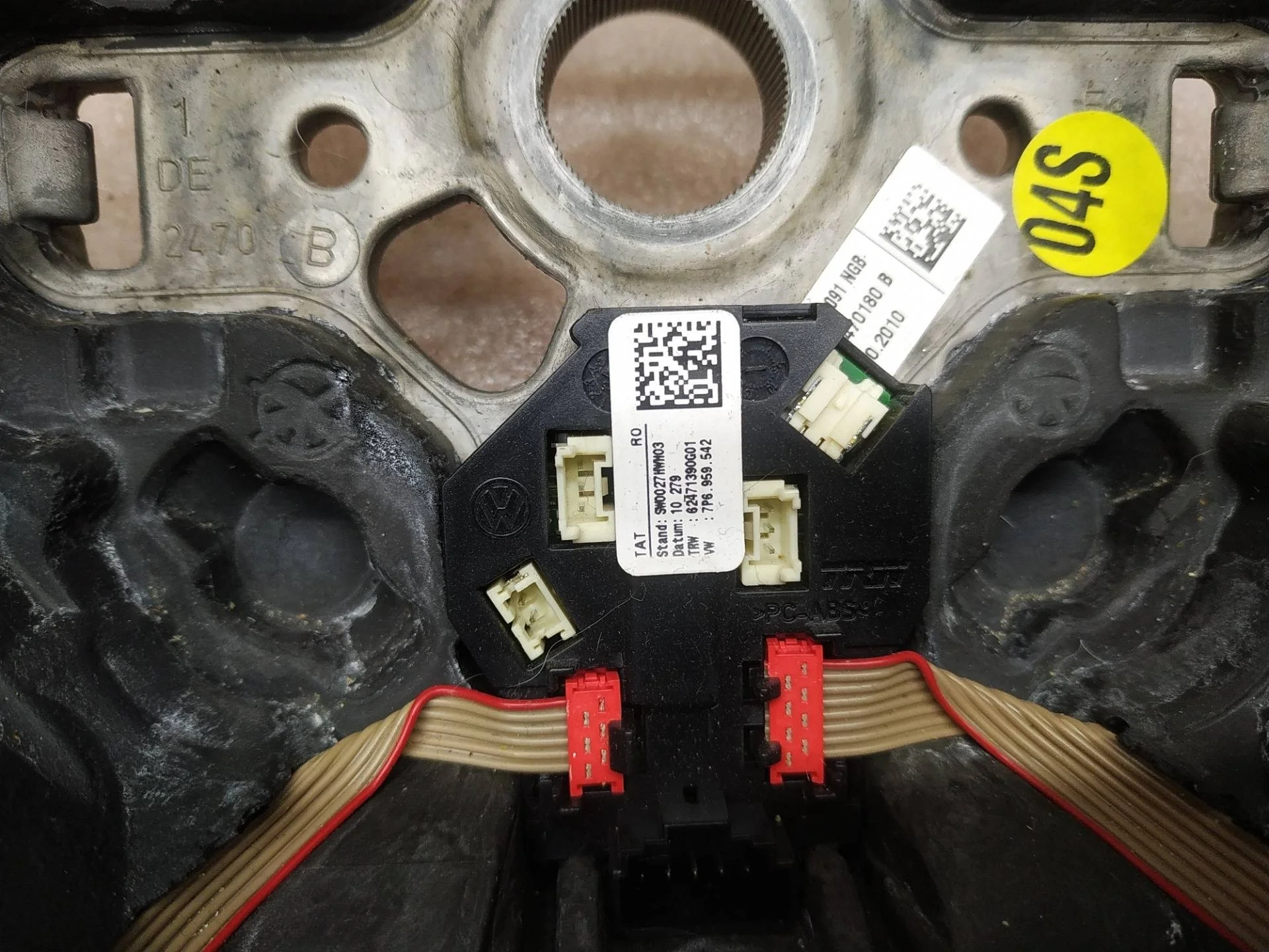 руль Volkswagen Touareg 2 7P6 2011