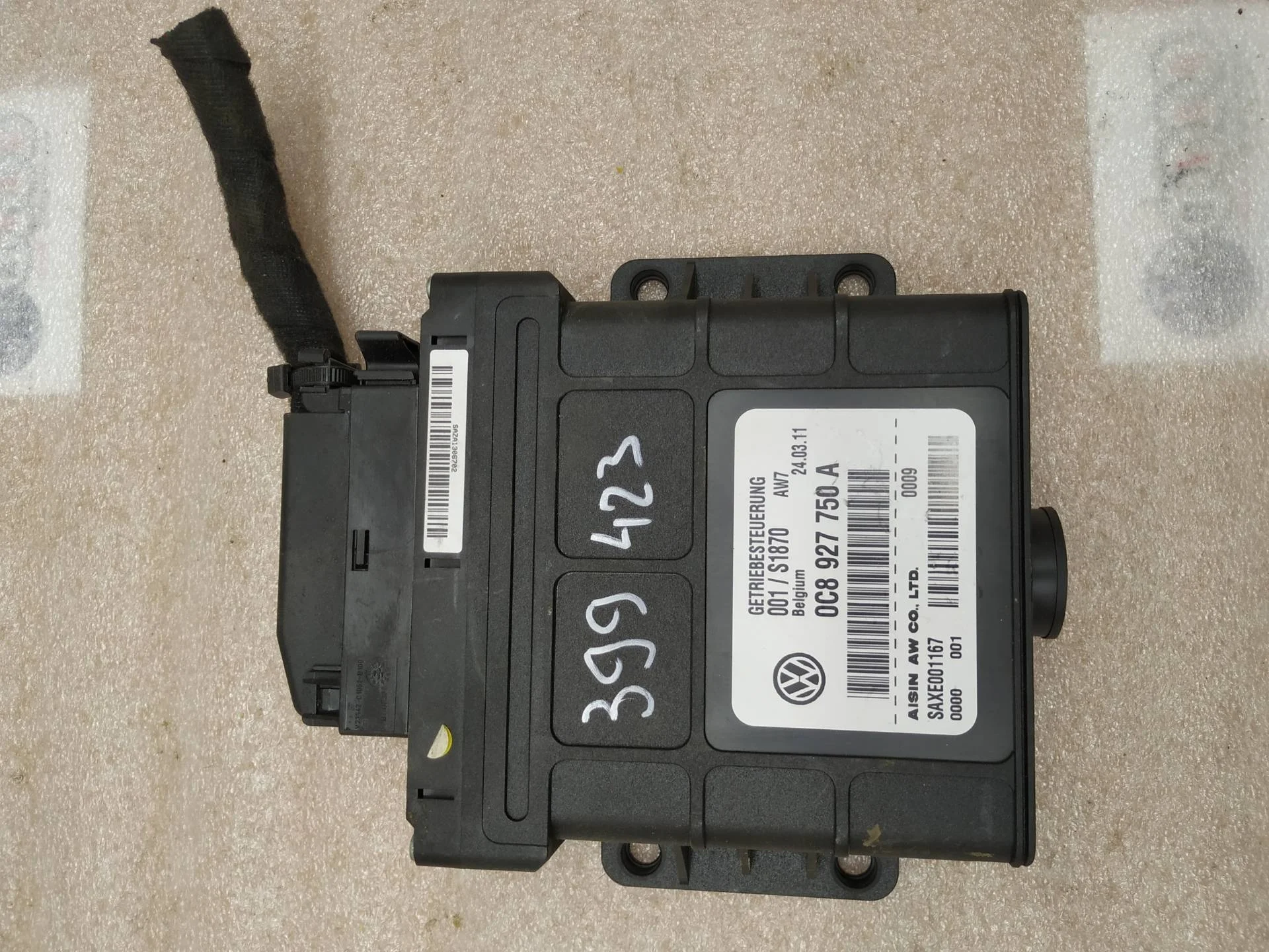 блок управления АКПП Volkswagen Touareg 2 7P6 2011