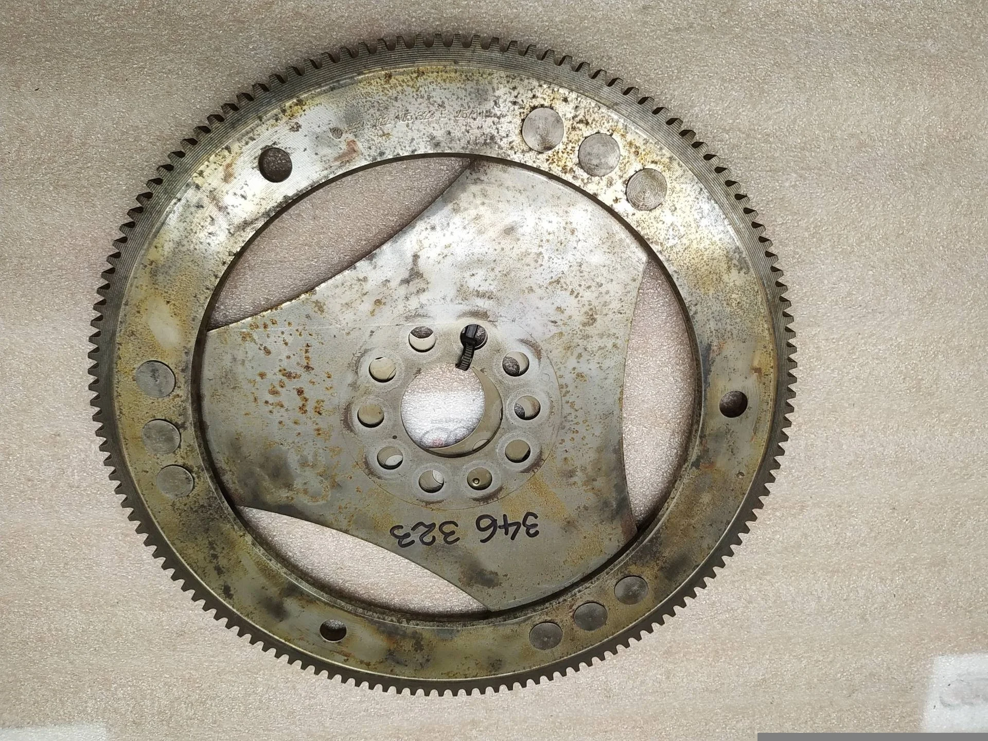 маховик АКПП (драйв плата) Volkswagen Touareg 2 7P6 2011