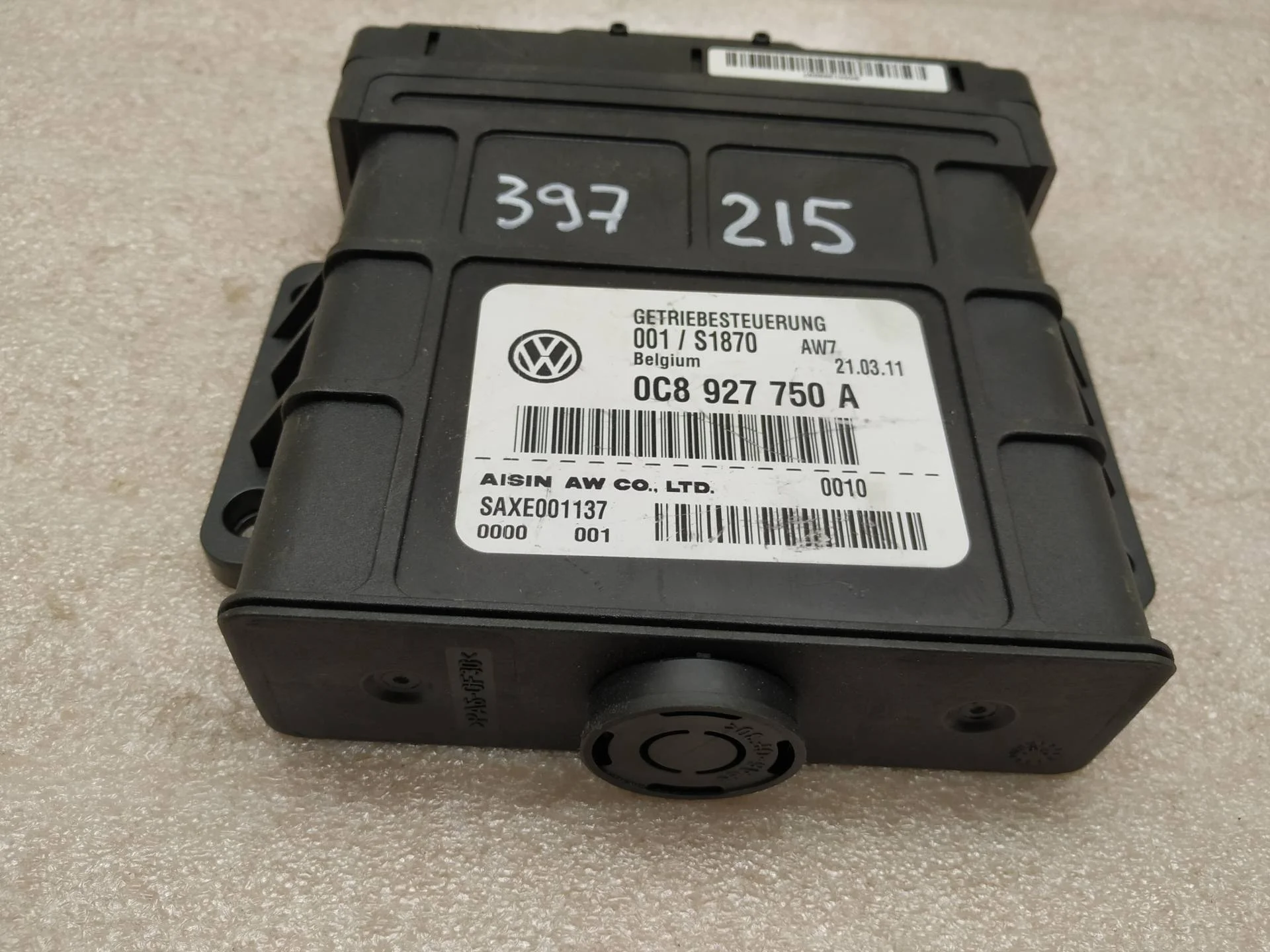 блок управления АКПП Volkswagen Touareg 2 7P6 2011