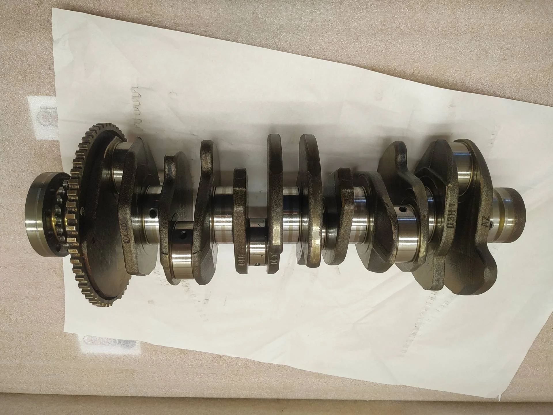 коленвал Volkswagen Touareg 2 7P6 2011