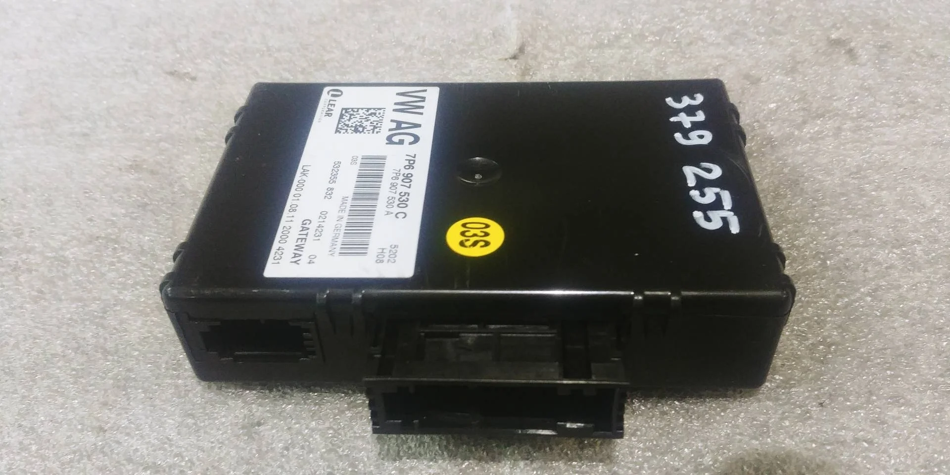 блок управления мультимедия Volkswagen Touareg 2 7P6 2011