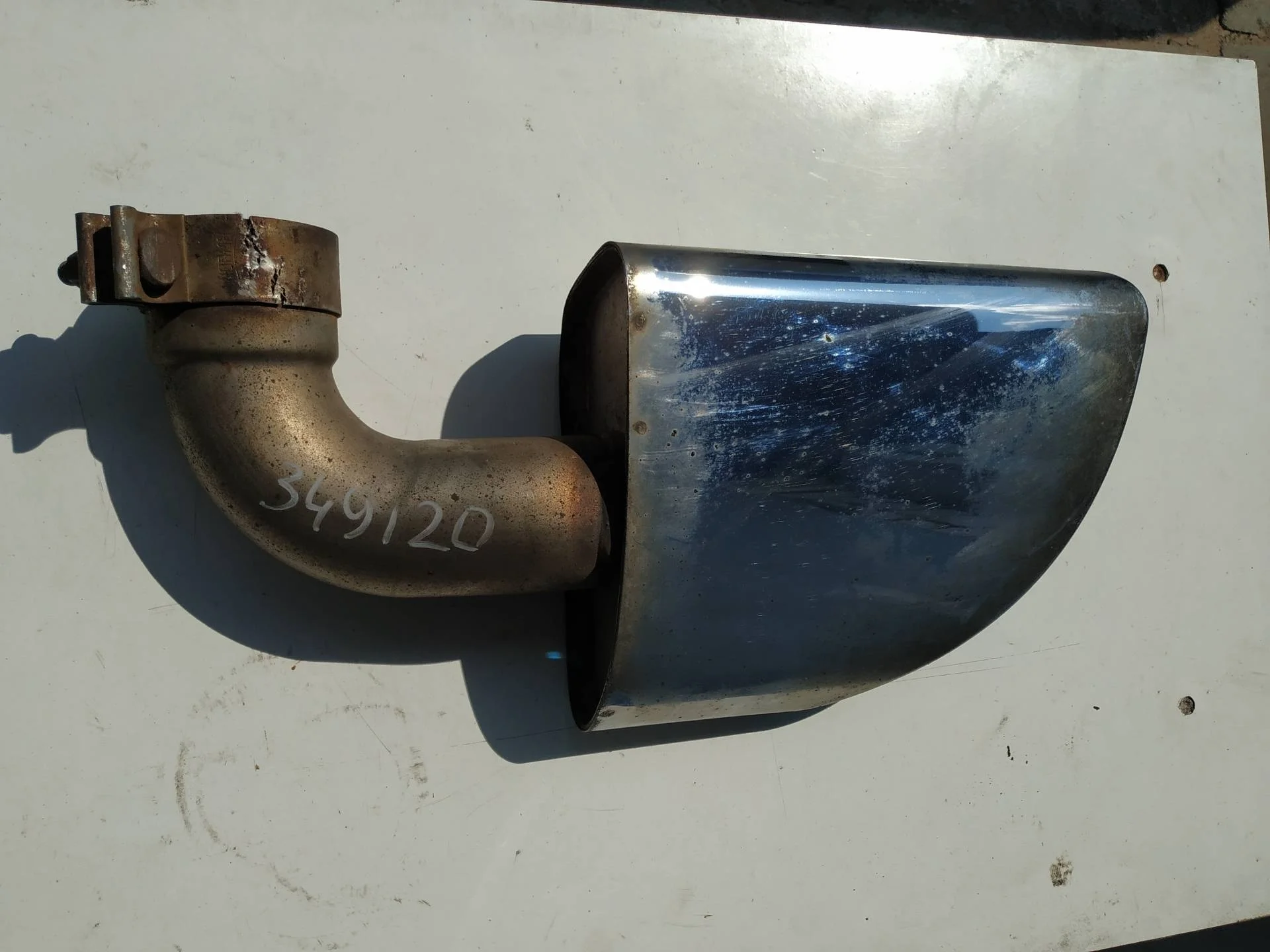 насадка на глушитель Volkswagen Touareg 2  2010