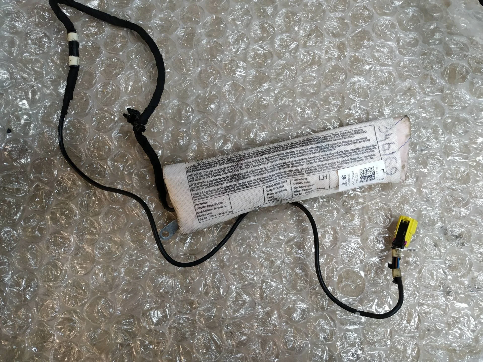 подушка безопасности (Airbag) Volkswagen Touareg 2  2013