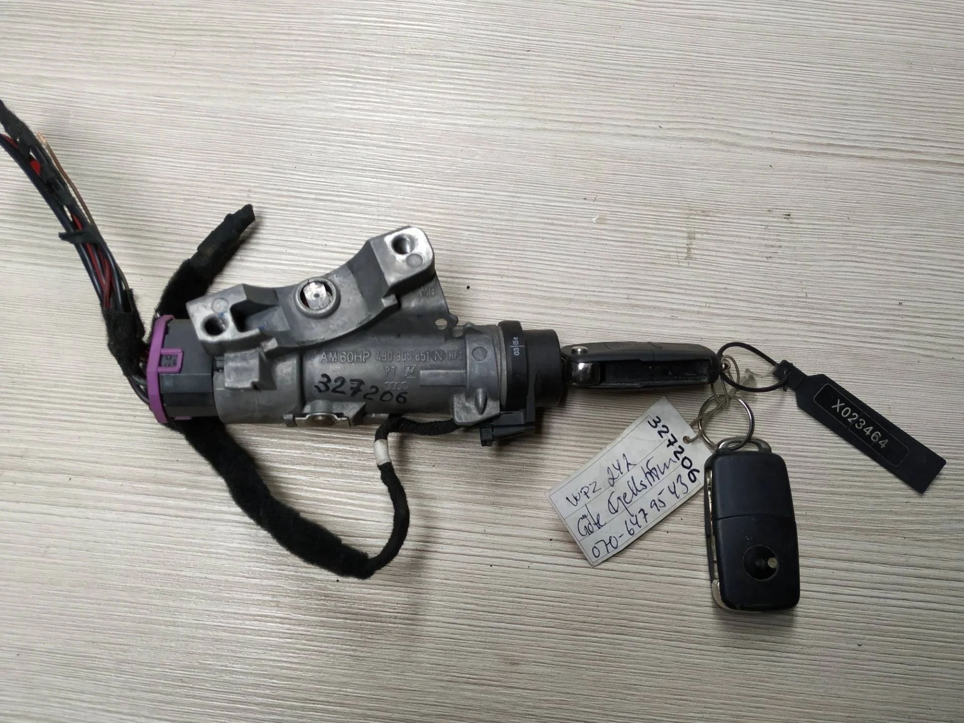 замок зажигания Volkswagen   2007