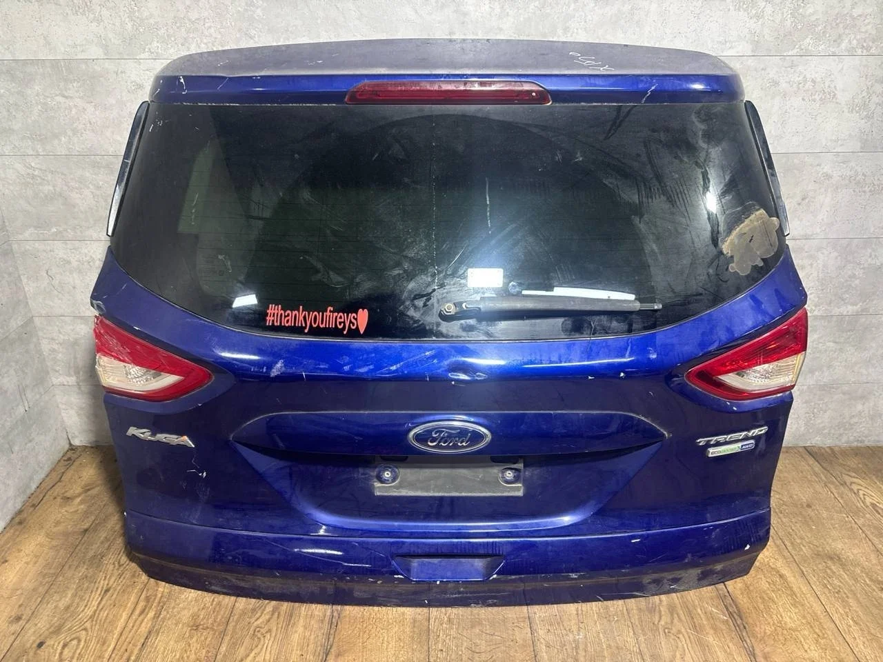 крышка (дверь) багажника Ford Kuga 2 CBS  синяя