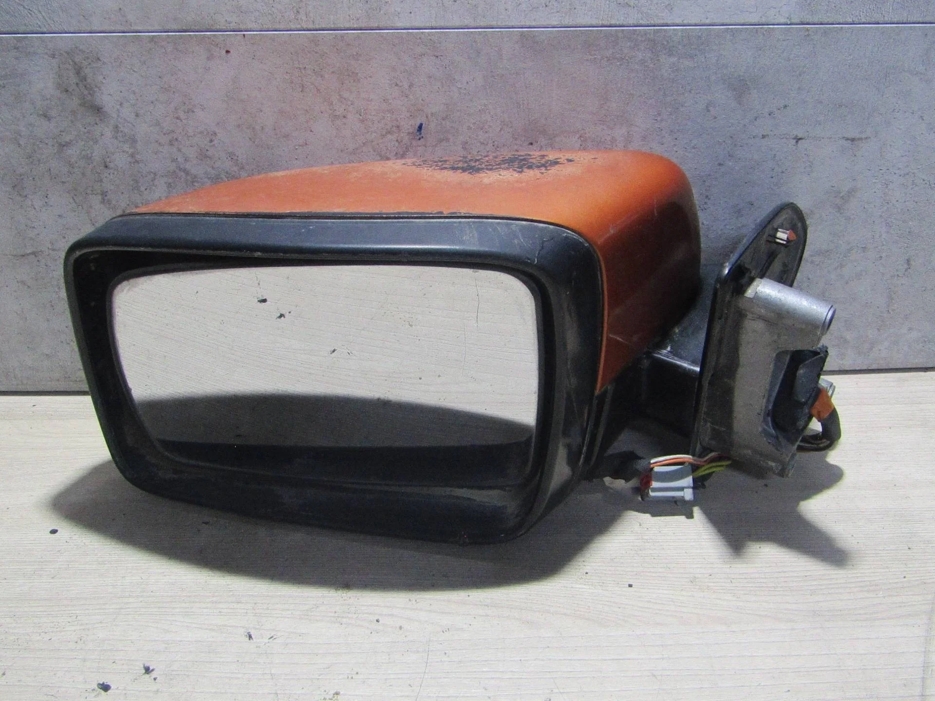 зеркало наружное левое Land Rover Discovery 3 L319  оранжевый