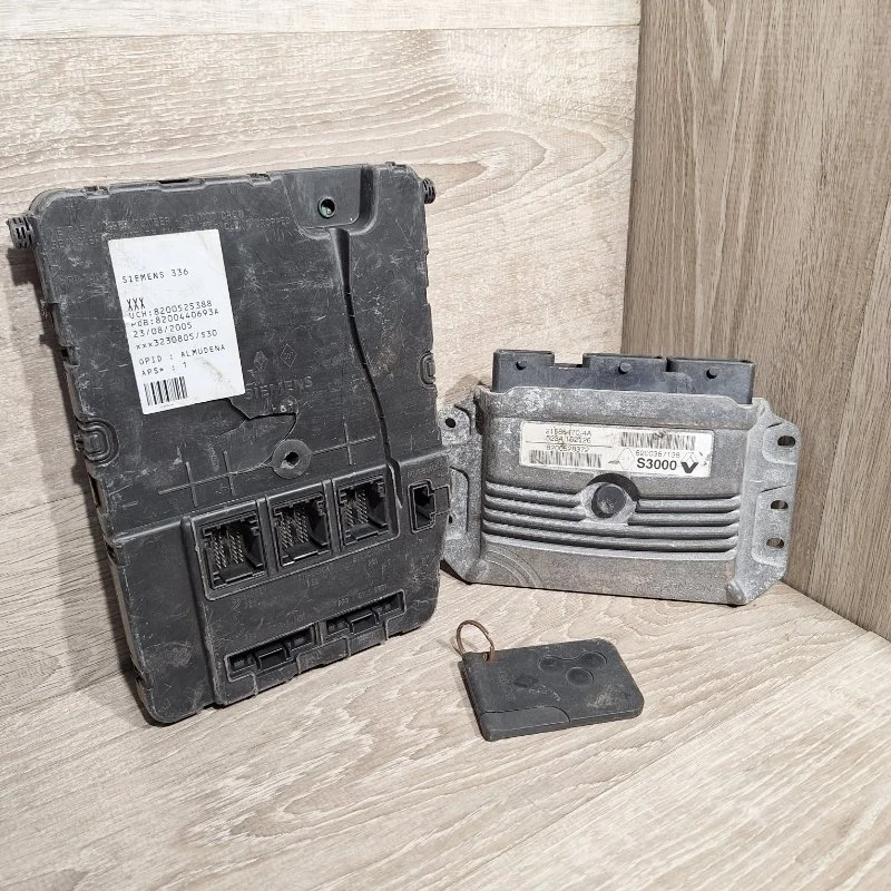 Комплект управления двигателем Renault Megane 2002-2009 8200387138 3