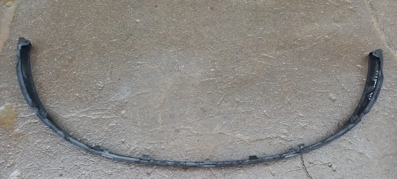 Накладка на бампер Renault Megane 960153691R 3, передняя