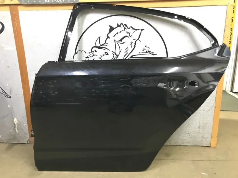 Дверь боковая Citroen C4 2010-2022 9802635680 B7, задняя левая