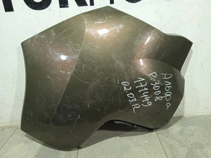 Накладка бампера Peugeot 3008 2009-2016 9685633277 1, задняя левая