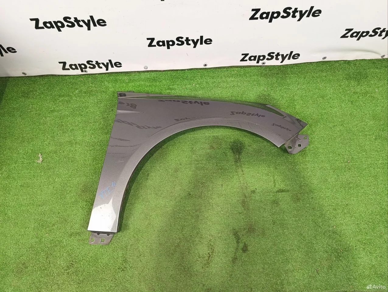 Крыло правое ford focus 3 темно серый