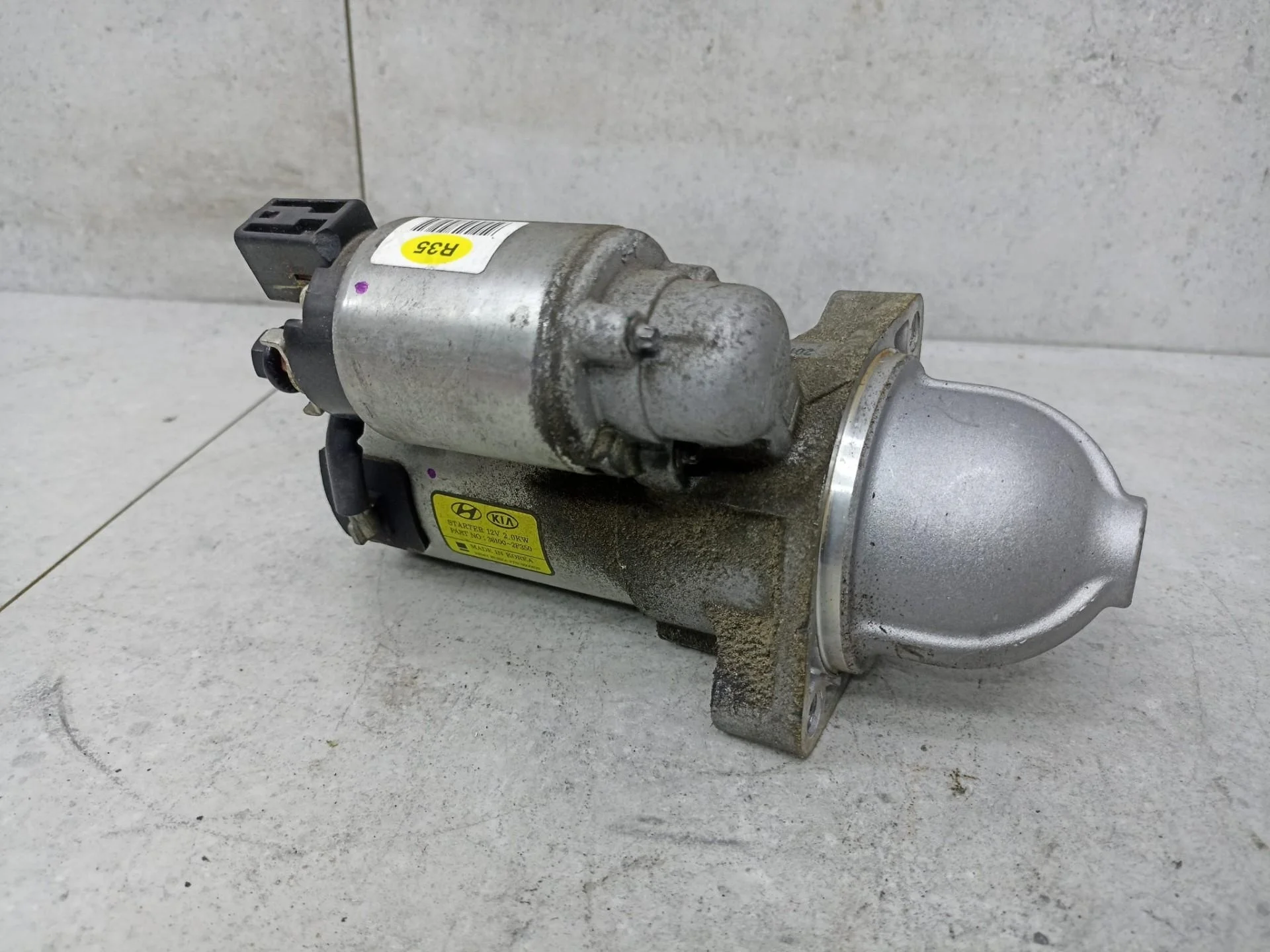 Стартер Kia Sorento 3 рест. 2019 361002F350