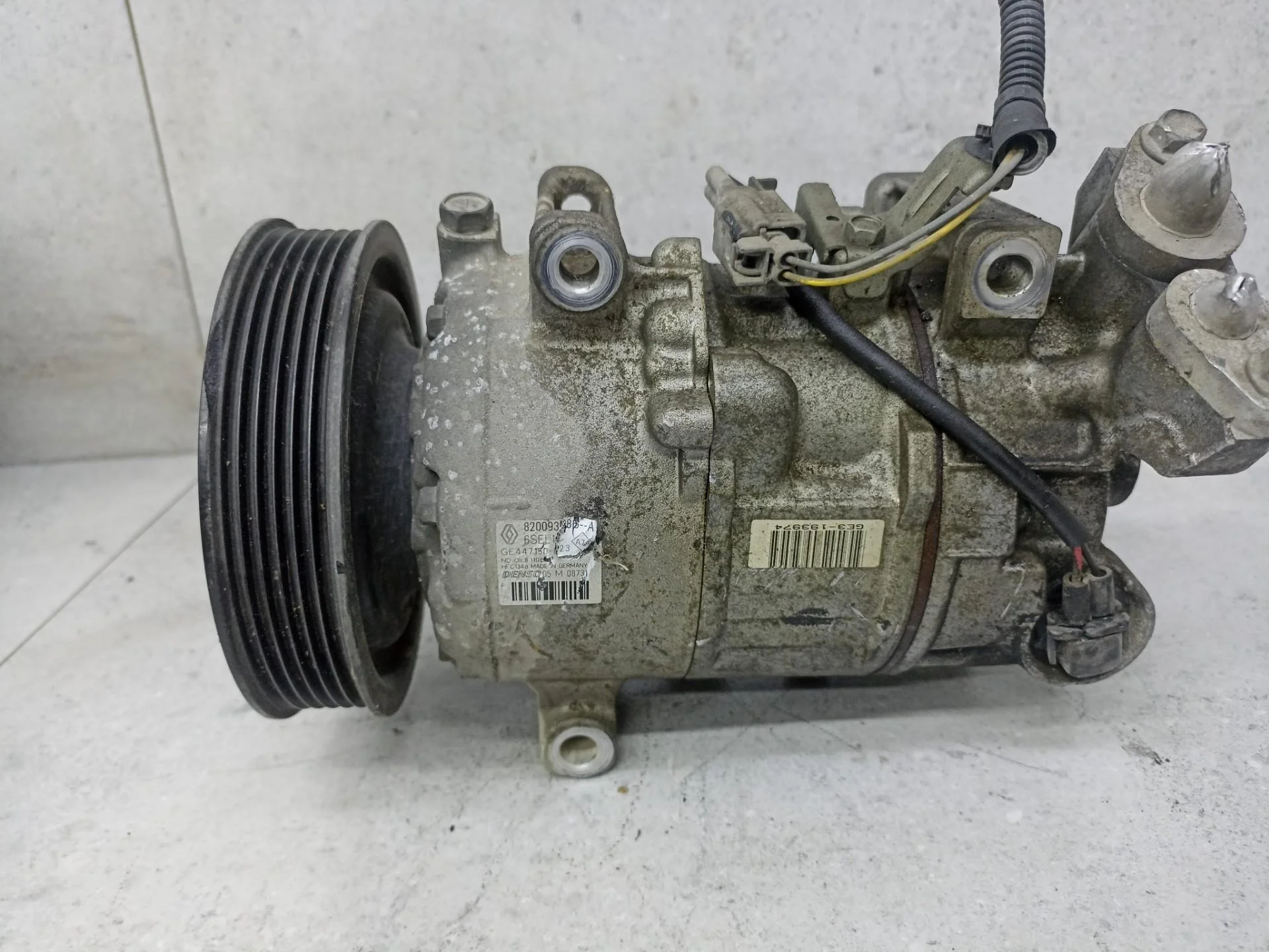 Компрессор кондиционера Renault Megane 3 2012