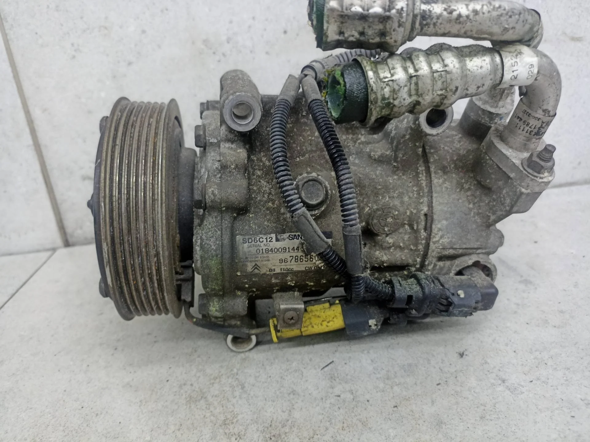 Компрессор кондиционера Citroen Berlingo 2 B9