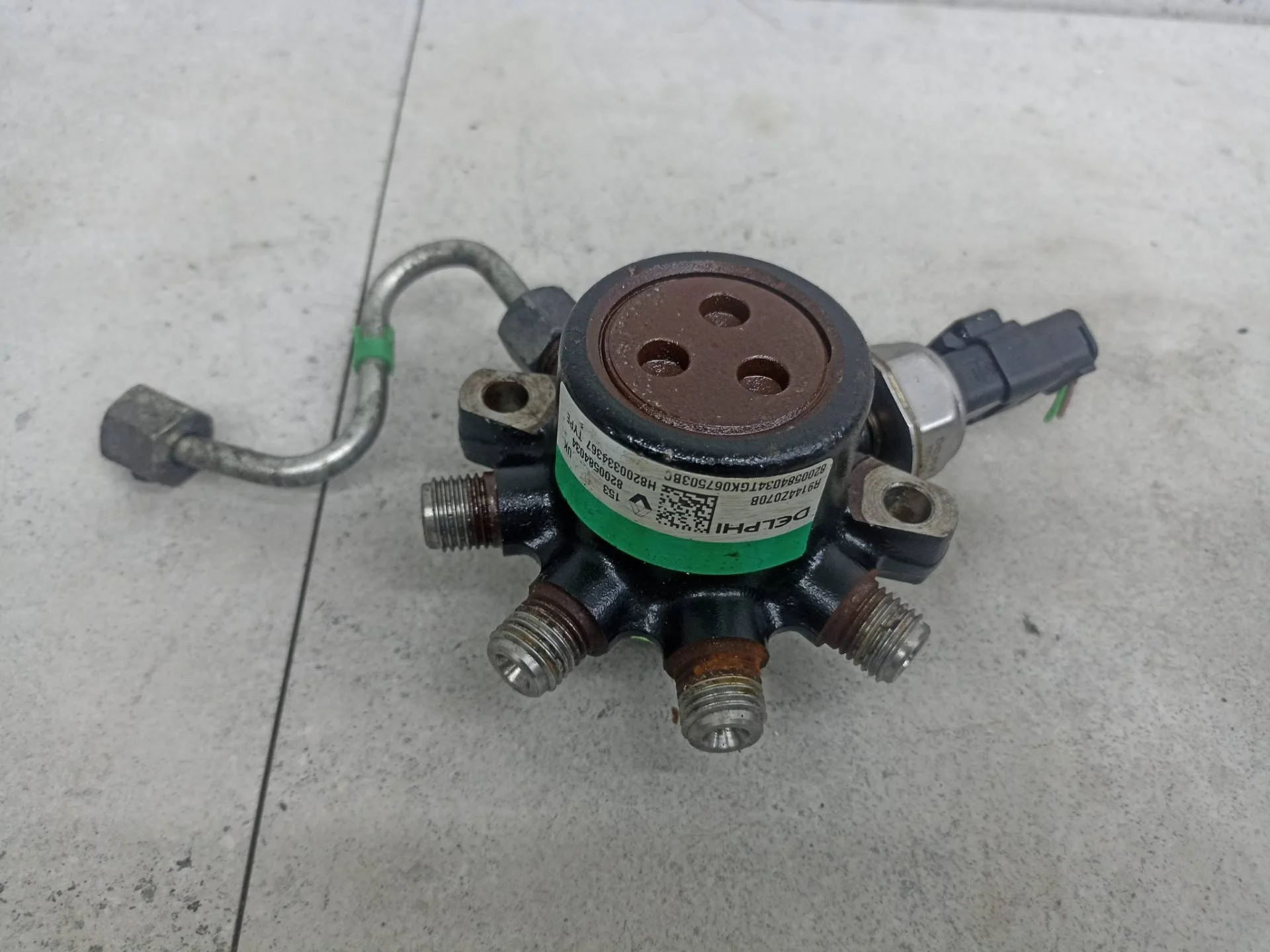 Топливная рампа Renault Megane 2 2006 8200584034