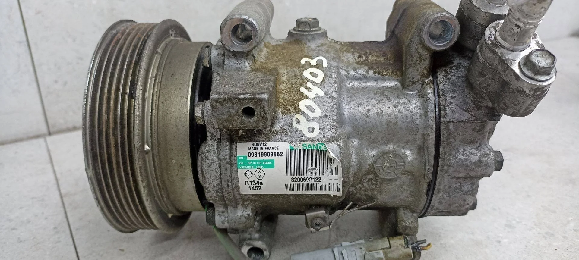 Компрессор кондиционера Renault Kangoo 2 2009