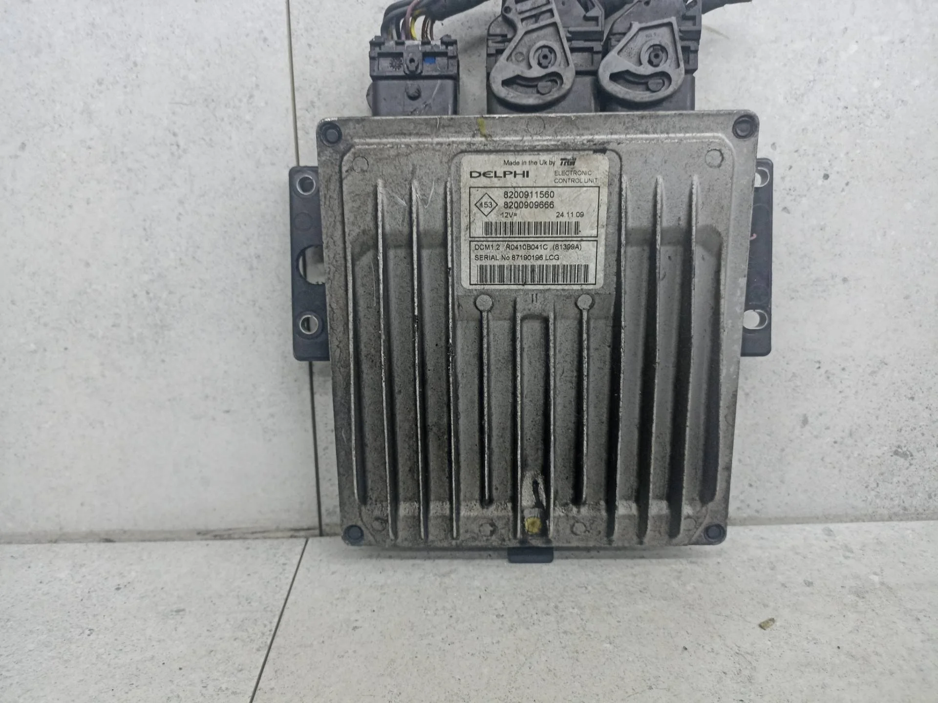 Блок управления двигателем Renault Scenic 2 рест.