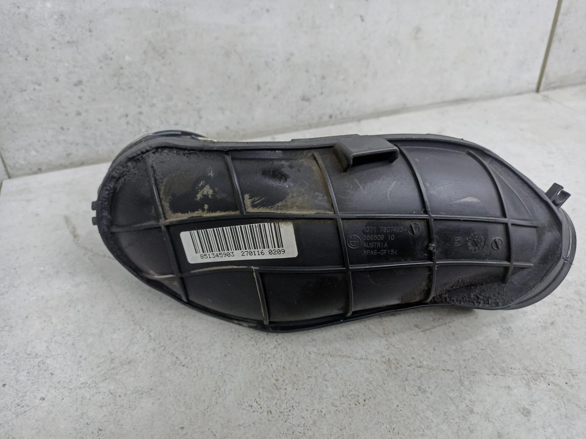 Патрубок чистого воздуха (к турбине) BMW 5