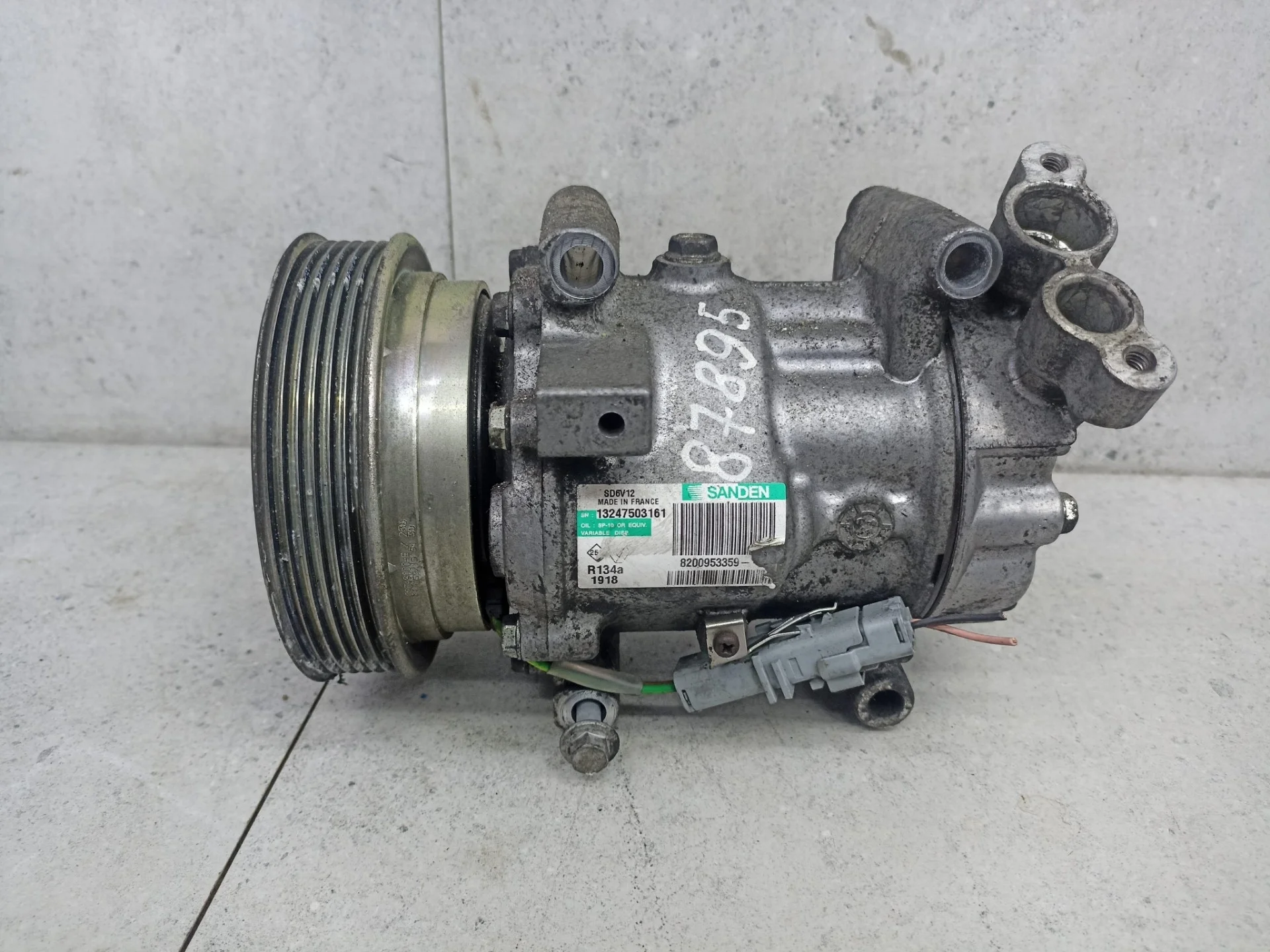 Компрессор кондиционера Renault Clio 3 2007