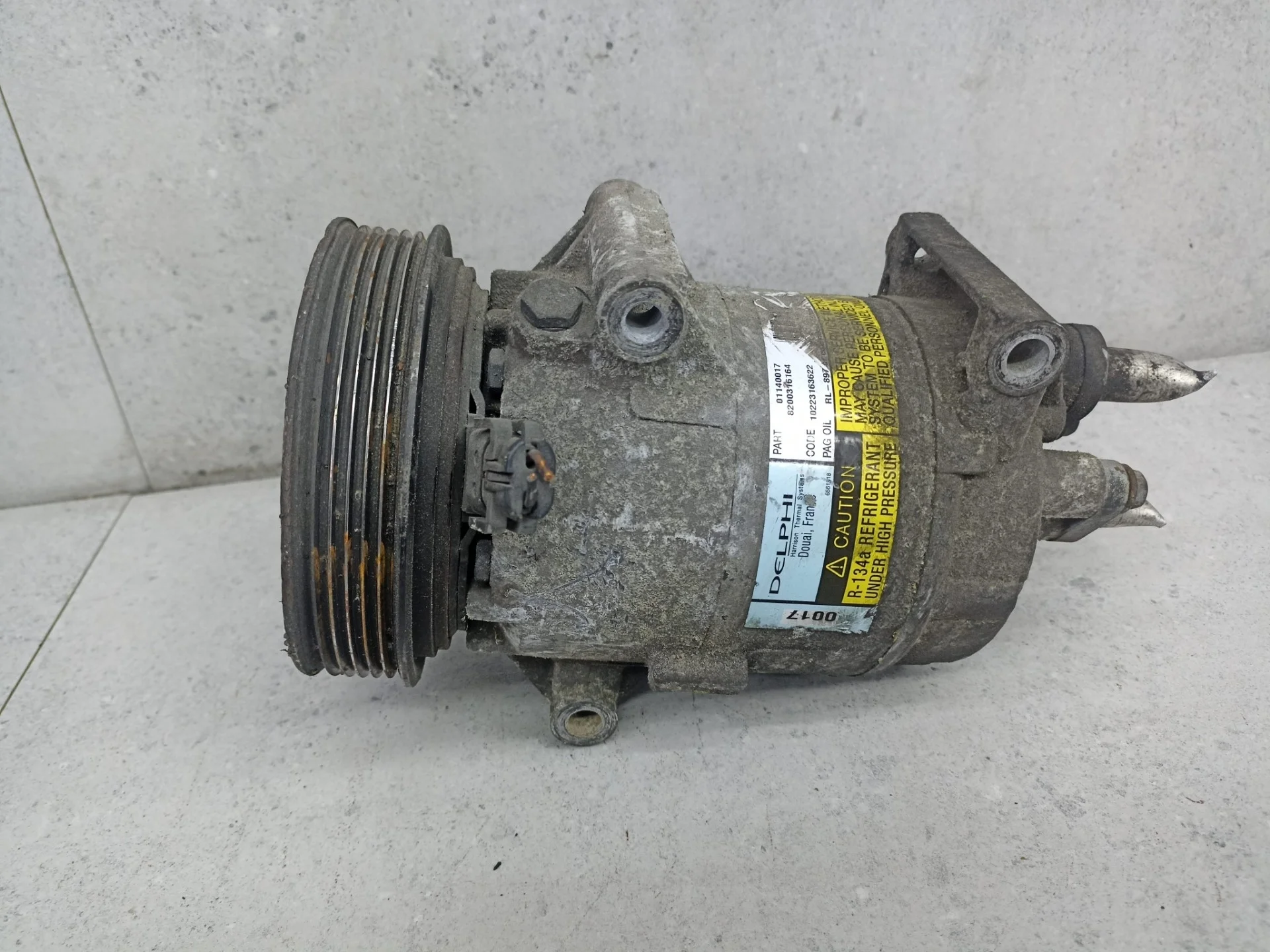 Компрессор кондиционера Renault Scenic 2 рест.