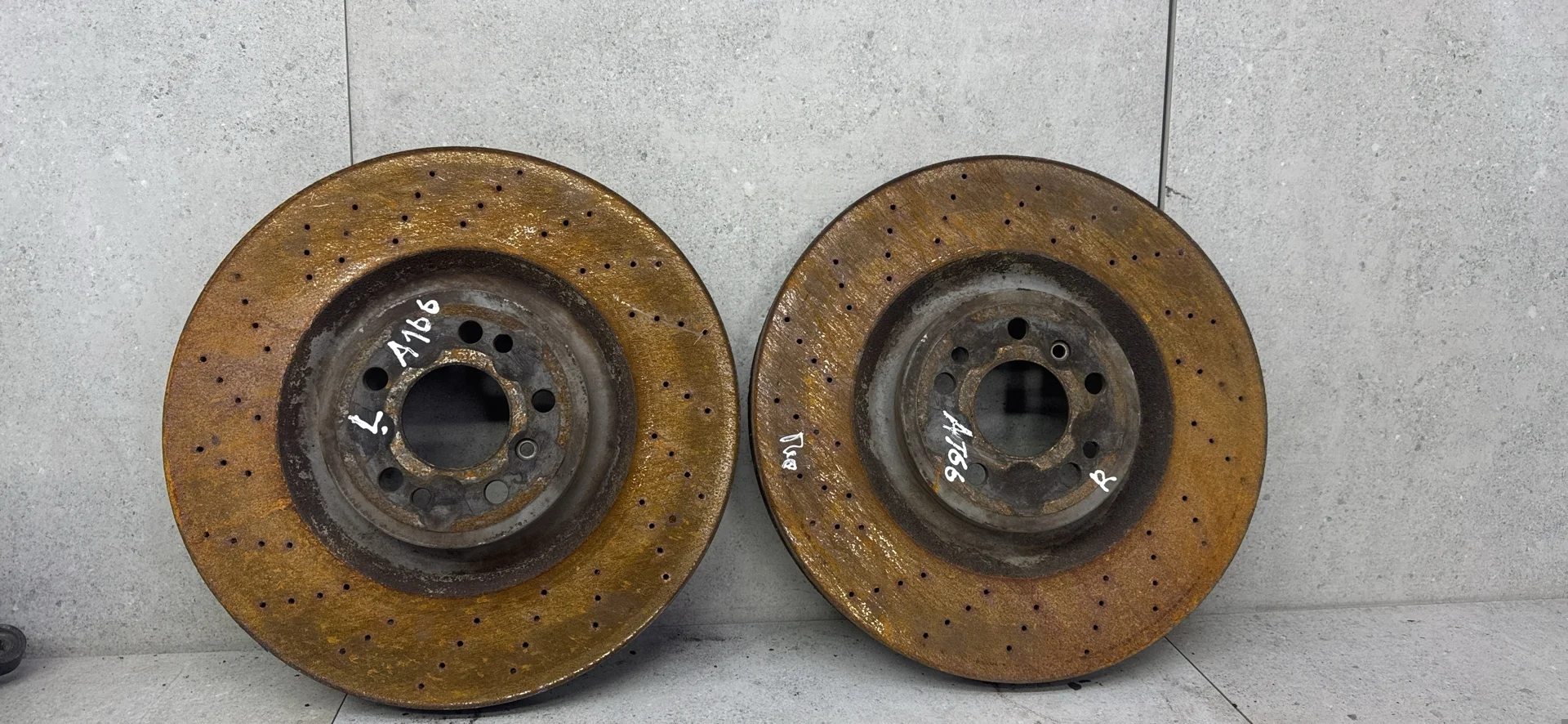 Диск тормозной передний Mercedes-Benz GLE W166