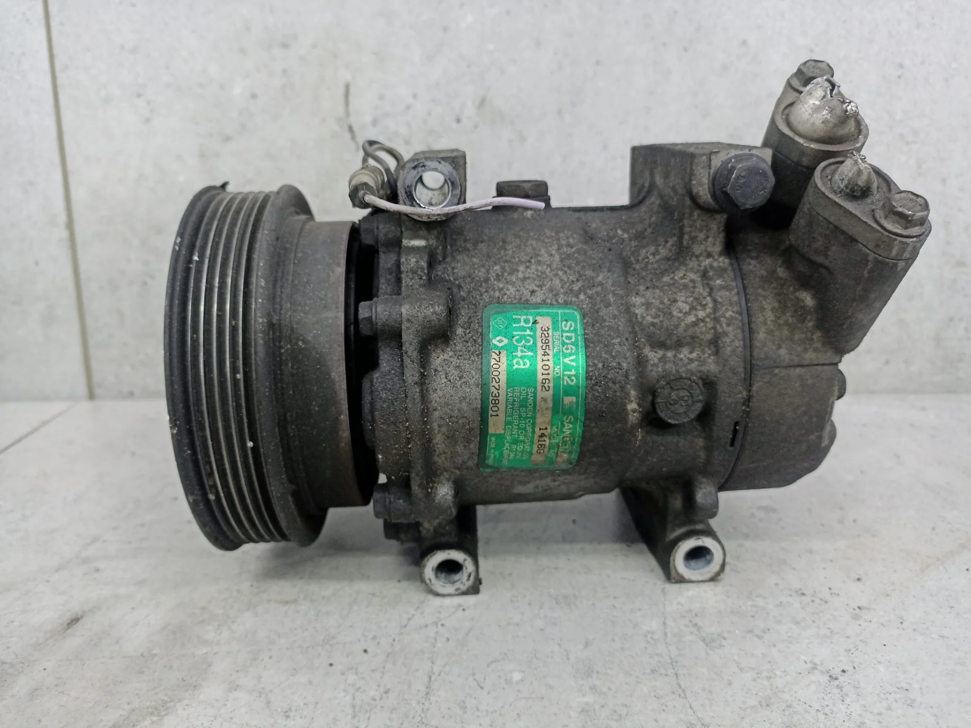 Компрессор кондиционера Renault Clio 2 рест. 2003