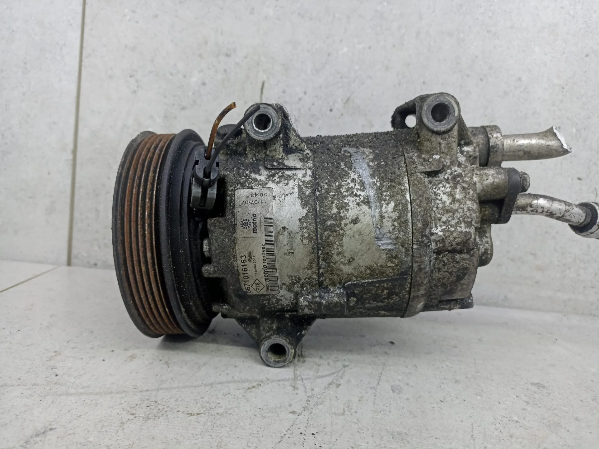 Компрессор кондиционера Renault Scenic 2 рест.