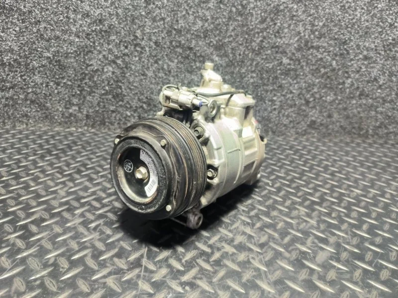 Компрессор кондиционера с электромагнитной муфтой Bmw 7 2012 64509154072 F02 N63B44B