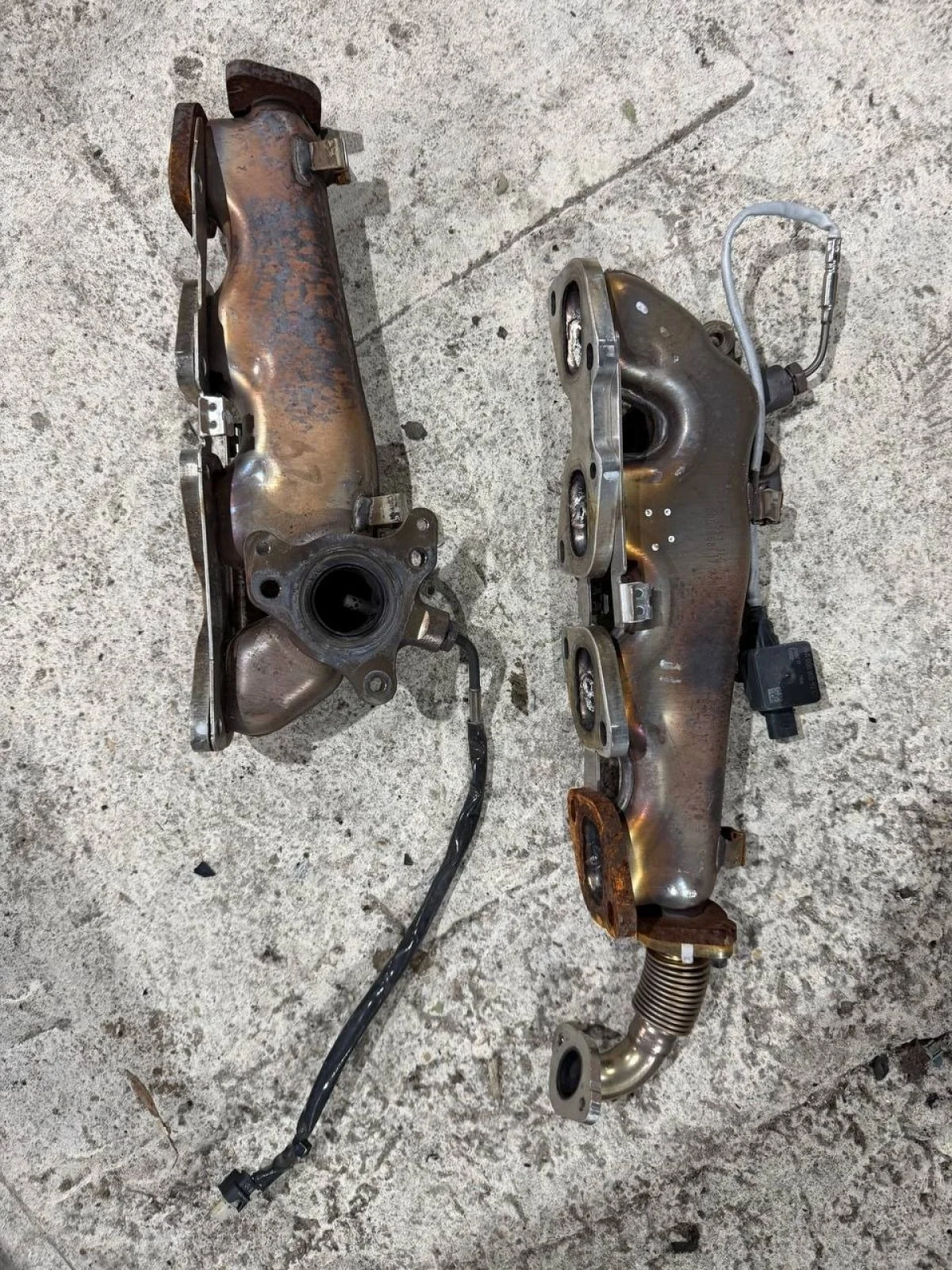 Выпускной коллектор Mercedes W205 ом651