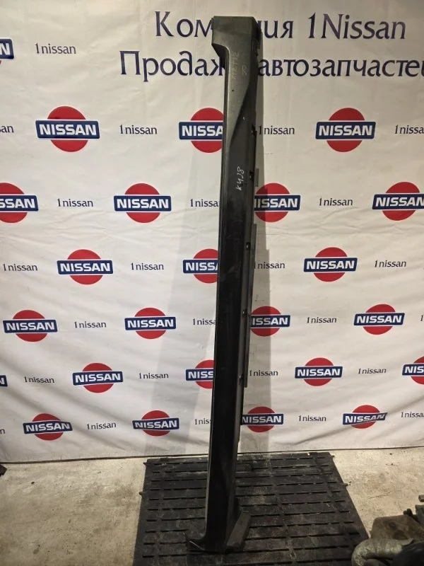 Накладка на порог наружная Nissan X Trail 2017 768504CM0B T32 M9R, правая